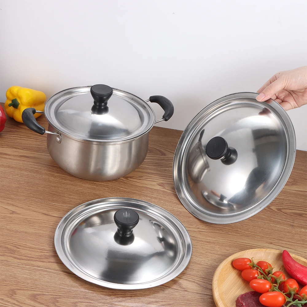 Durable 20-30cm Pot Lid Universal Anti-scalding Frying Pan Cover Stainless Steel Wok Pot Lid Restaurant Kitchenware
Durable 20-30cm Pot Lid Universal Anti-scalding Frying Pan Cover Stainless Steel Wok Pot Lid Restaurant Kitchenware