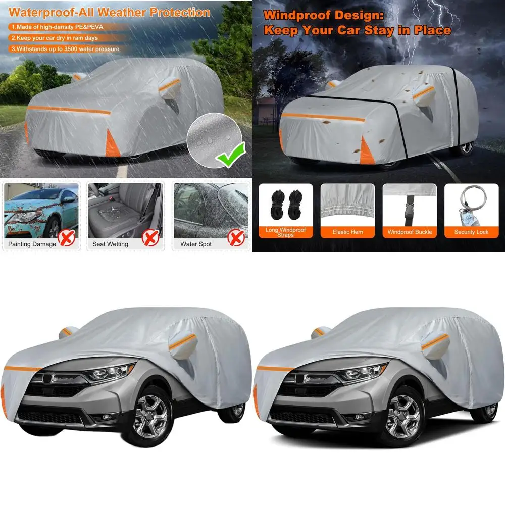 Custom-Fit Weatherproof CRV Car Cover, 2002-2025, UV Protection, Dust & Snow Resistant, Indoor/Outdoor Use, Door Zipper, Cotton
Custom-Fit Weatherproof CRV Car Cover, 2002-2025, UV Protection, Dust & Snow Resistant, Indoor/Outdoor Use, Door Zipper, Cotton
