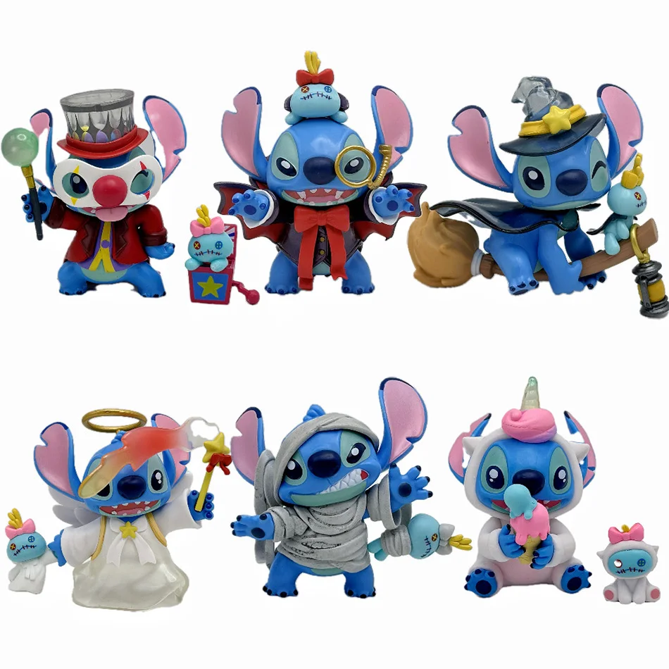 6 style Weird Series Anime Figures Stitch Creative Cute Doll Statue Model Mystery blind box Toys Kids Birthday Gift
6 style Weird Series Anime Figures Stitch Creative Cute Doll Statue Model Mystery blind box Toys Kids Birthday Gift
