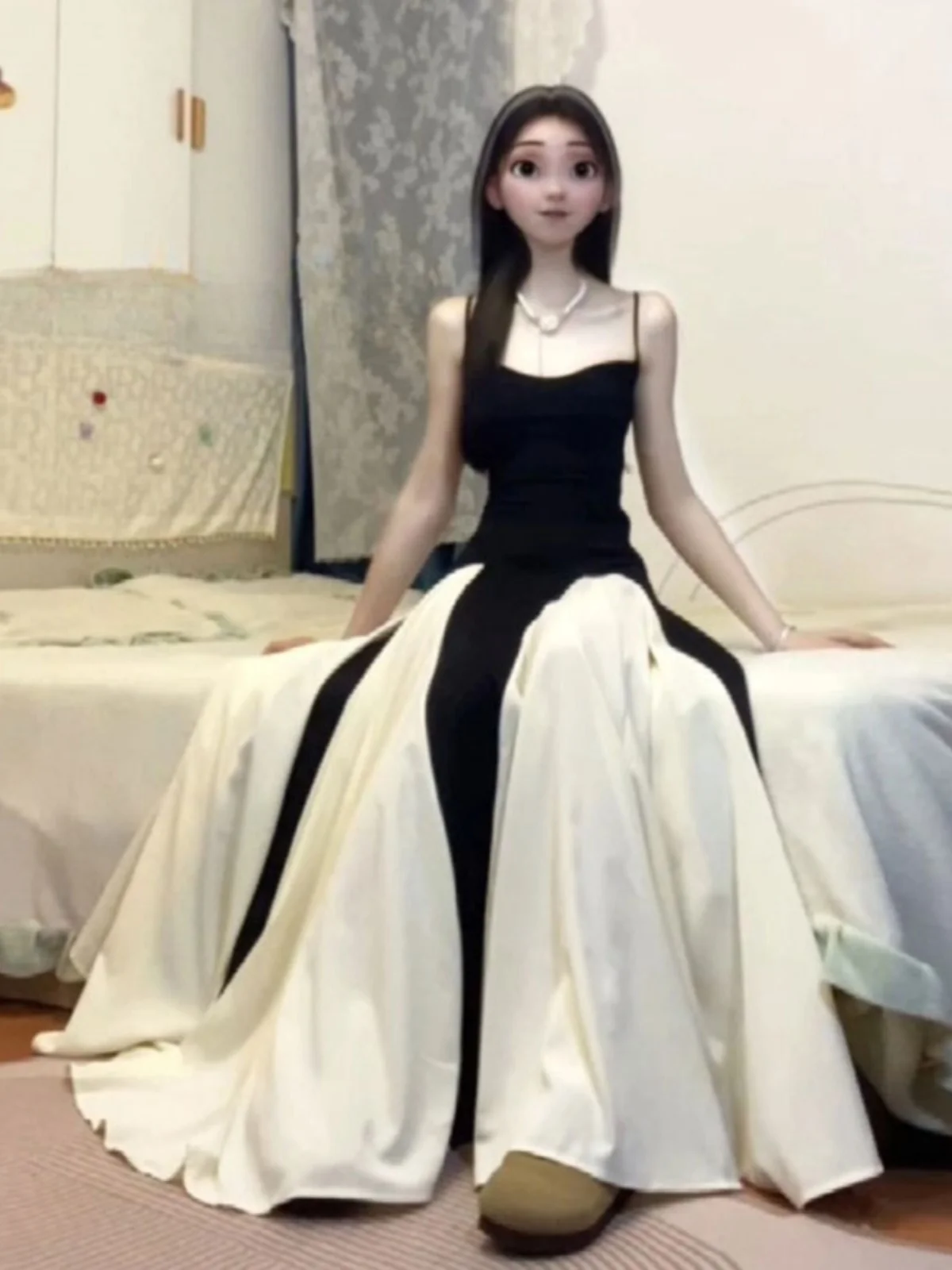 Retro Elegant Strap Dress Women's Summer New Beach Vacation Style Waist Cinched Long Dress Cotton Soft Medium Stretch A-Line ...
Retro Elegant Strap Dress Women's Summer New Beach Vacation Style Waist Cinched Long Dress Cotton Soft Medium Stretch A-Line ...