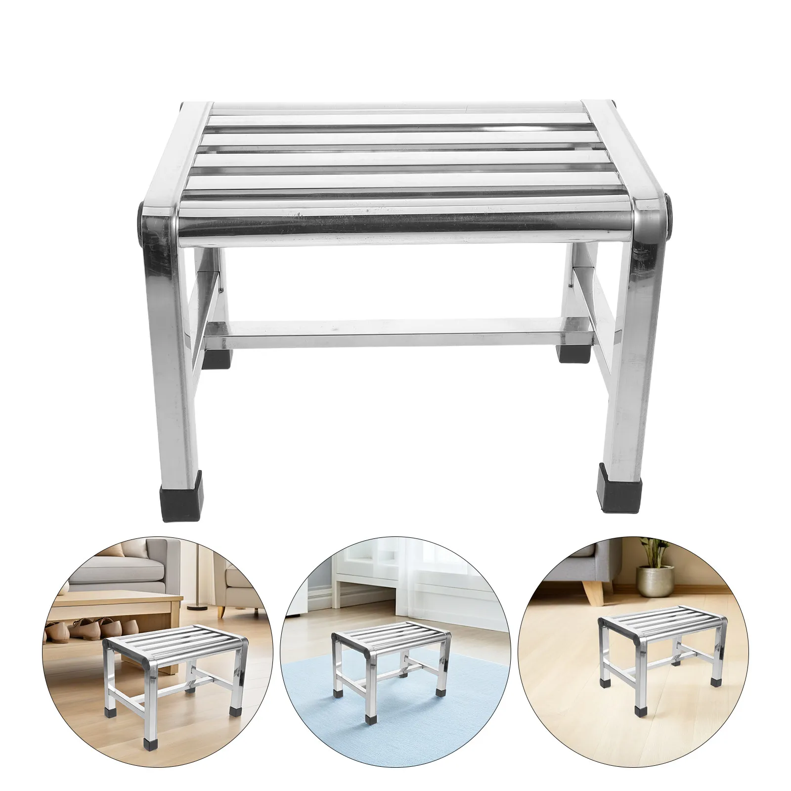 Stainless Steel Shower Stool Small Metal Bench Bathtub Seat Chair for Seniors Kids Adults Potty Training Kitchen 11 X 7.86 X
Stainless Steel Shower Stool Small Metal Bench Bathtub Seat Chair for Seniors Kids Adults Potty Training Kitchen 11 X 7.86 X