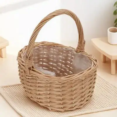 1pc Rattan Woven Large Storage Eggs Container Container Flowers Decor Grass Handmade Natural Material Home Office Bedroom
1pc Rattan Woven Large Storage Eggs Container Container Flowers Decor Grass Handmade Natural Material Home Office Bedroom