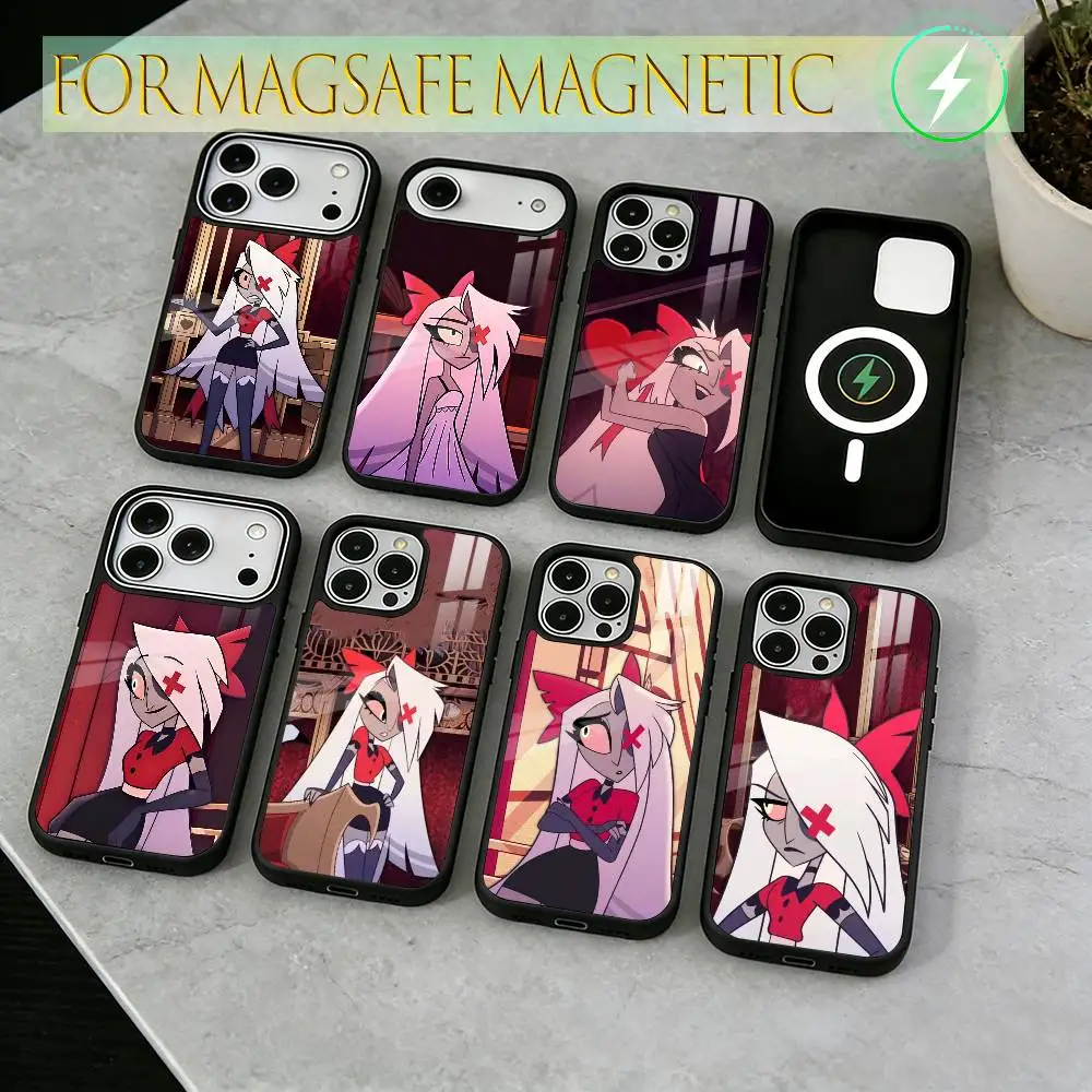 H-Hazbin H-Hotels Vaggie Phone Case For iPhone17,16,15,14,13,12,11 Plus,Pro Magnetic For Magsafe Wireless Charging
H-Hazbin H-Hotels Vaggie Phone Case For iPhone17,16,15,14,13,12,11 Plus,Pro Magnetic For Magsafe Wireless Charging