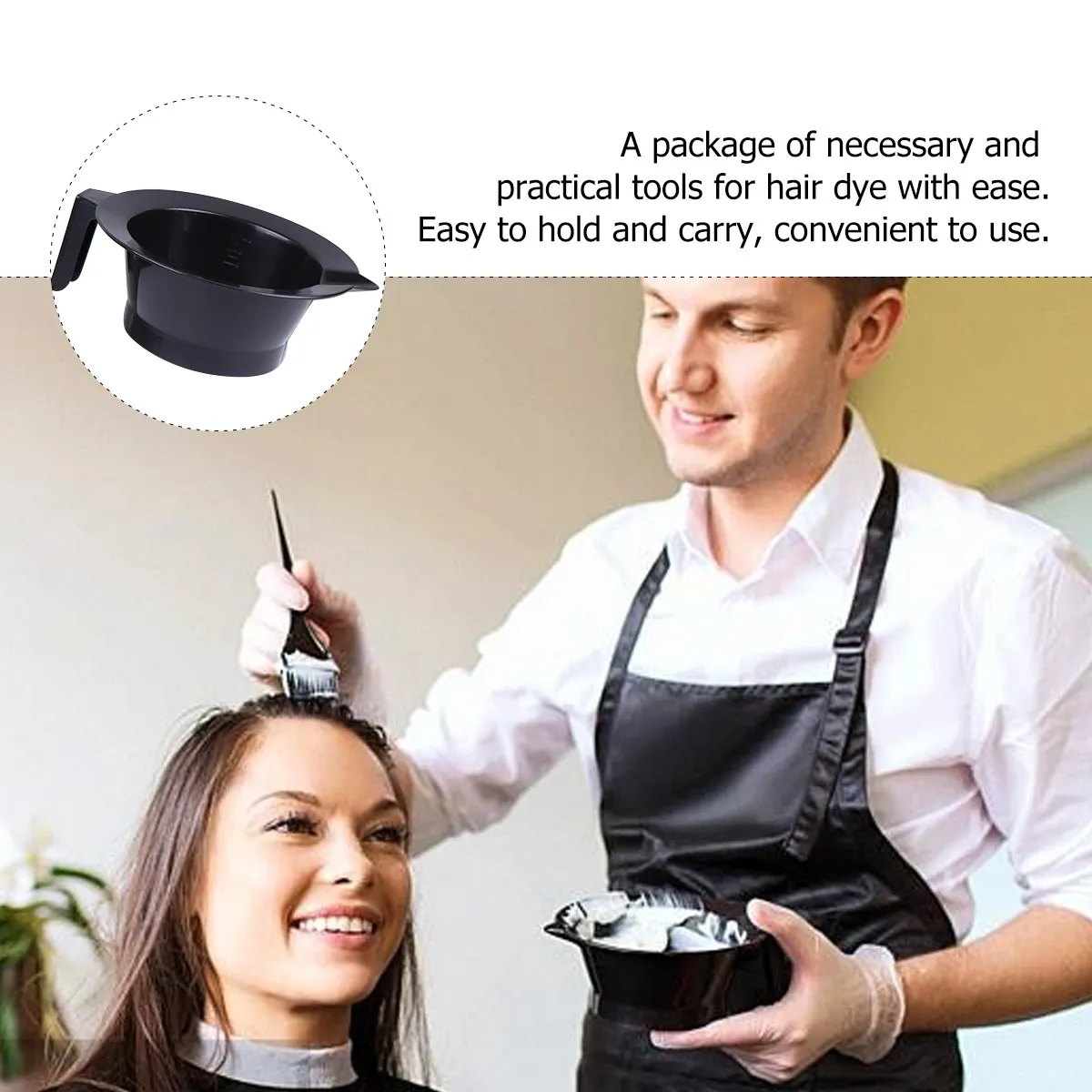 4Pcs Hair Dyeing Supplies Complete Kit Includes Reusable Color Bowls with Measurement Scale for Easy Mixing Results
4Pcs Hair Dyeing Supplies Complete Kit Includes Reusable Color Bowls with Measurement Scale for Easy Mixing Results