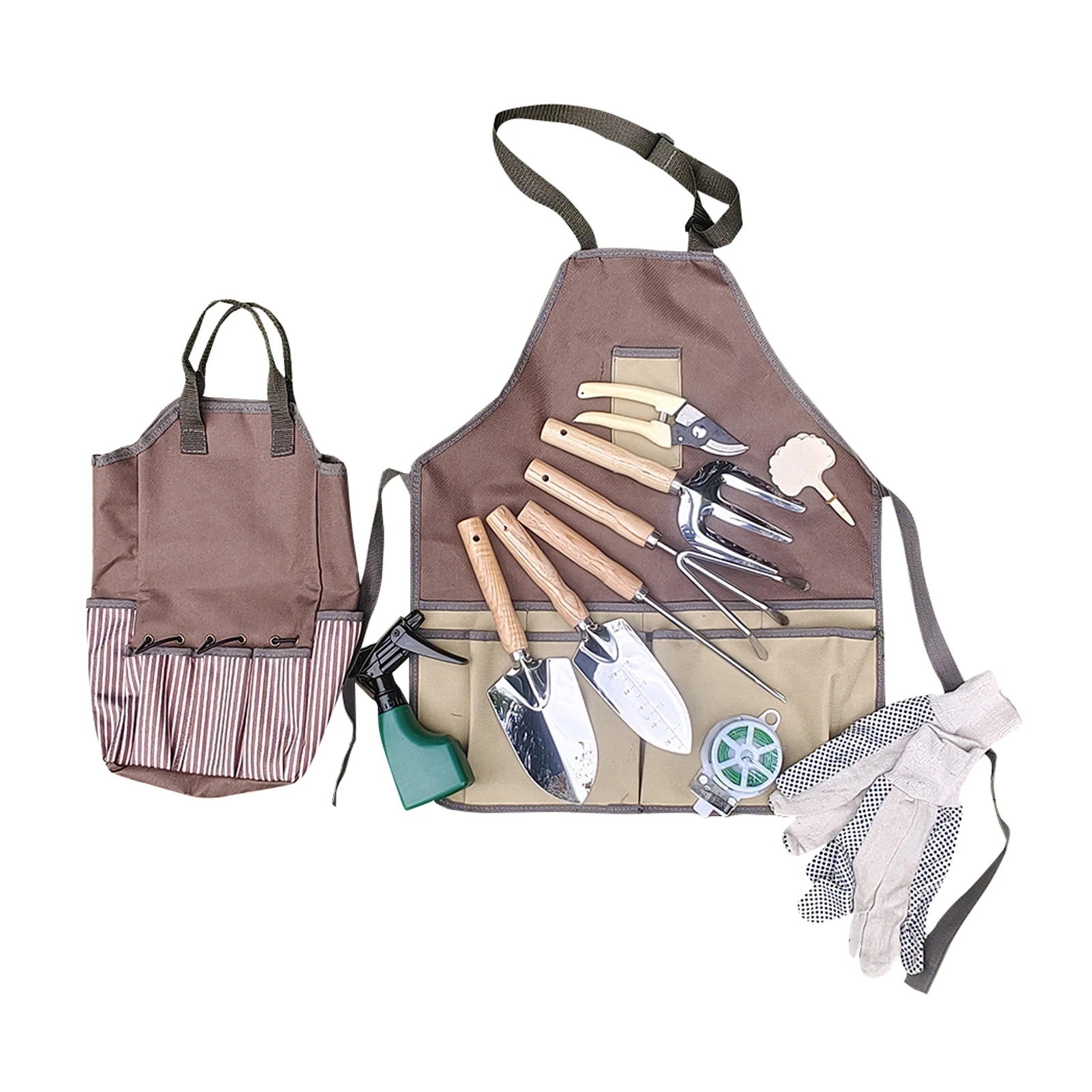 Waterproof Lining Of Apron Sea-catching Tools Set For Outdoor Gardening Tasks Apron Garden Shovel
Waterproof Lining Of Apron Sea-catching Tools Set For Outdoor Gardening Tasks Apron Garden Shovel