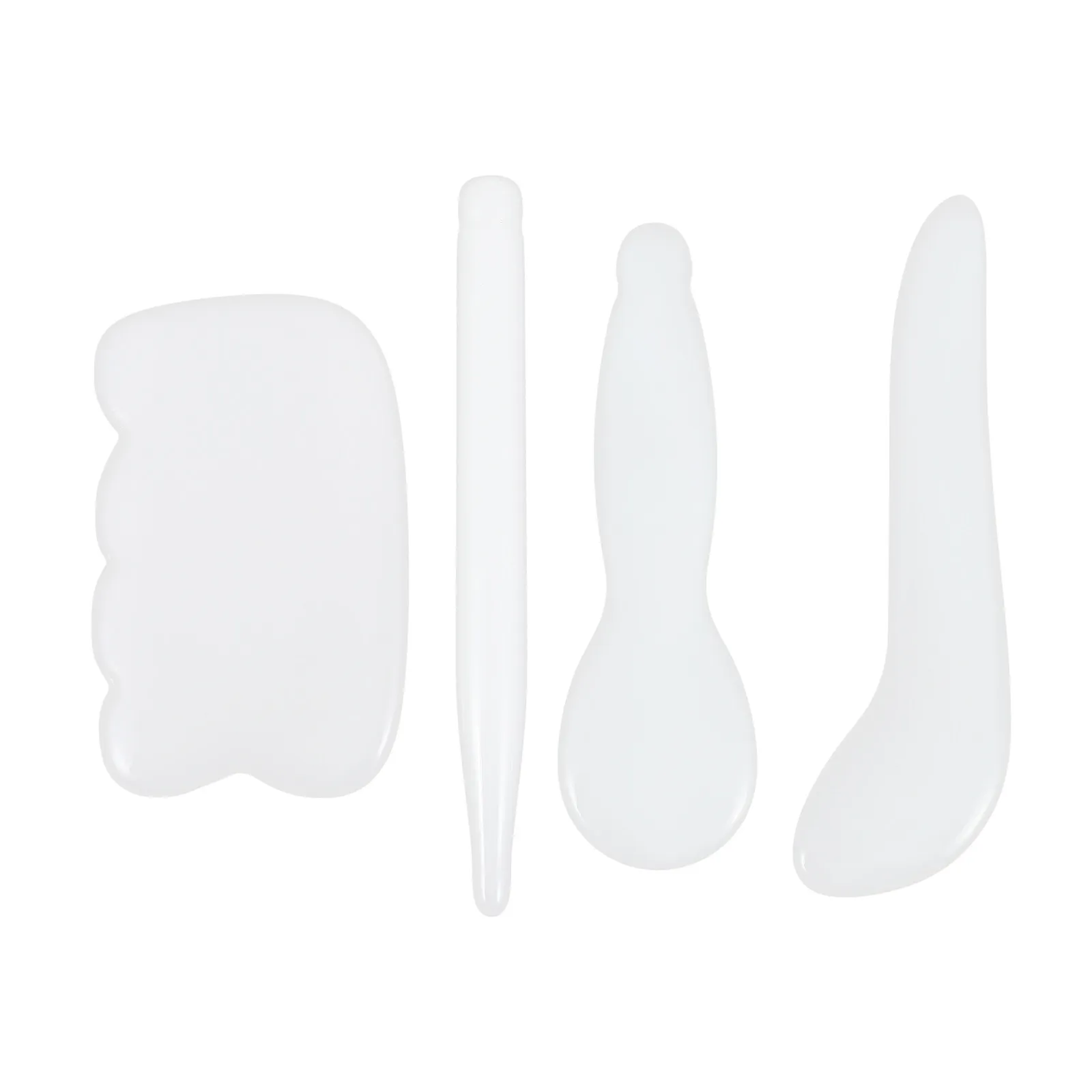 4Pcs Gua Sha Board Natural Jade Body Massager Smooth Facial Massage Tool Neck Back Leg Scraping Massage Accessory
4Pcs Gua Sha Board Natural Jade Body Massager Smooth Facial Massage Tool Neck Back Leg Scraping Massage Accessory