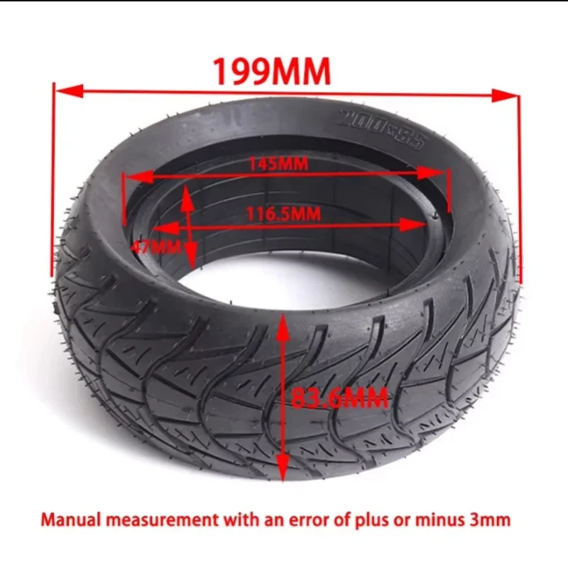 200x85 Solid Tire 8 Inch Explosion-proof Non-inflation Rubber Tyre for Electric Scooter Go Kart Replacement Parts
200x85 Solid Tire 8 Inch Explosion-proof Non-inflation Rubber Tyre for Electric Scooter Go Kart Replacement Parts