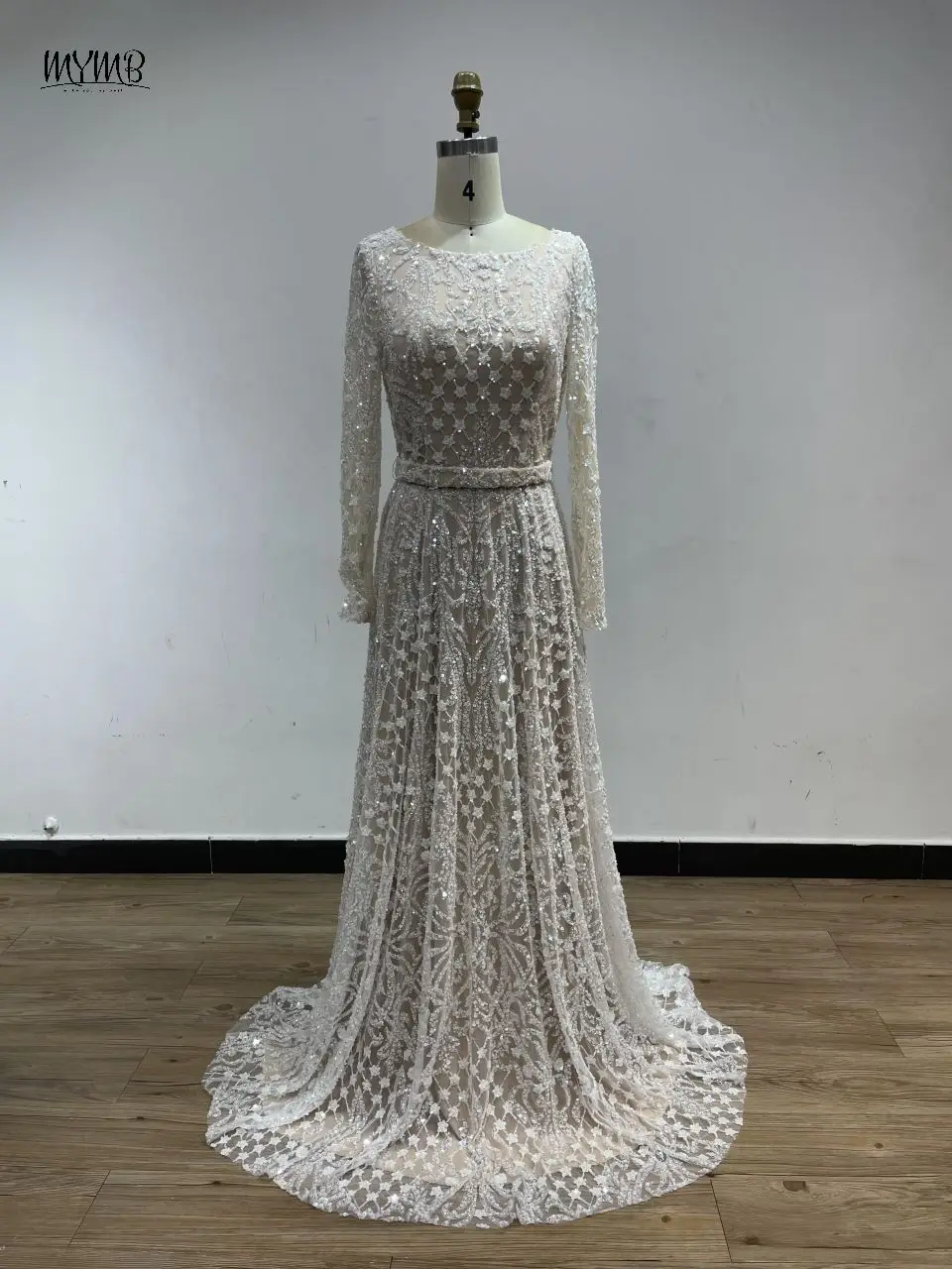 MYMB White Stunning A-Line Lace Appilque Evening Gowns for Women Wedding Party Muslim Long Sleeves Beaded Prom Dresses IRA254C
MYMB White Stunning A-Line Lace Appilque Evening Gowns for Women Wedding Party Muslim Long Sleeves Beaded Prom Dresses IRA254C