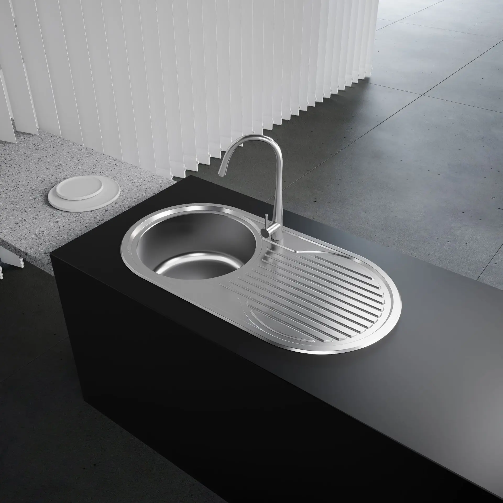 Stainless steel sink brushed 304 stainless steel sink stretching basin, kitchen household single tank with plate water
Stainless steel sink brushed 304 stainless steel sink stretching basin, kitchen household single tank with plate water