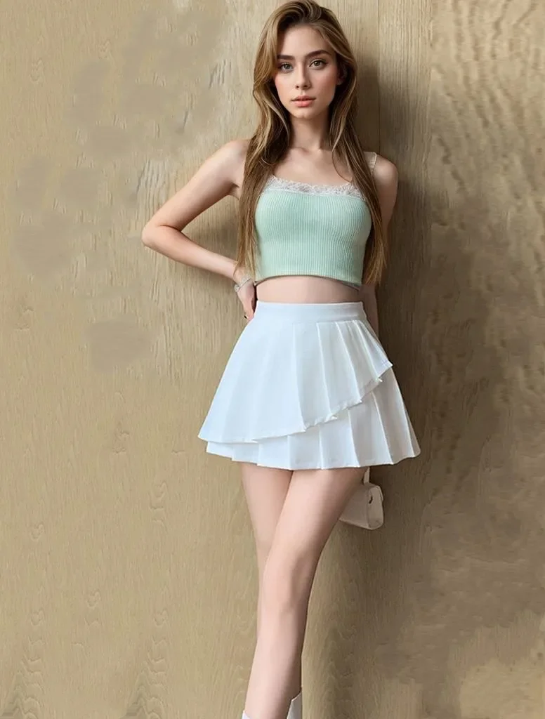 Pop Preppy Style White Summer Pleated Skirt For Women High Waist Casual Slim Y2k Cute Mini School Short Skirts Girls
Pop Preppy Style White Summer Pleated Skirt For Women High Waist Casual Slim Y2k Cute Mini School Short Skirts Girls