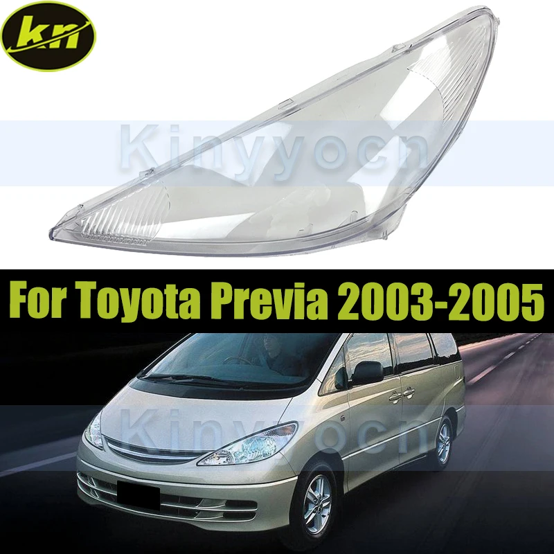 Крышка фар автомобиля для Toyota Previa 2003 2004 2005, стеклянная крышка передней фары, сменный абажур
Крышка фар автомобиля для Toyota Previa 2003 2004 2005, стеклянная крышка передней фары, сменный абажур