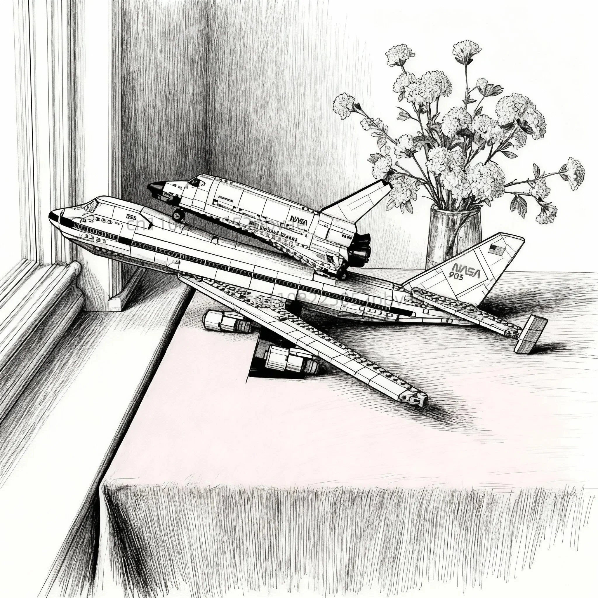 Модель самолета-шаттла, набор для сборки, декор для дома и рабочего стола, детали для конструктора, подарки на Рождество
Модель самолета-шаттла, набор для сборки, декор для дома и рабочего стола, детали для конструктора, подарки на Рождество