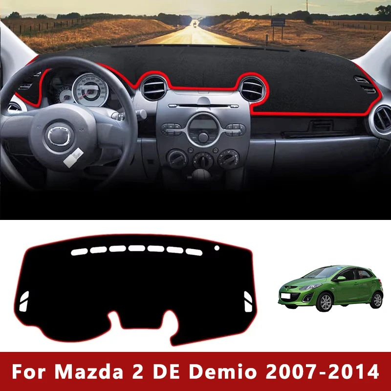 Car Dashboard Mat Sun Shade Non-slip Cover Accessories For Mazda 2 DE Demio 2007 2008 2009 2010 2011 2012 2013 2014
Car Dashboard Mat Sun Shade Non-slip Cover Accessories For Mazda 2 DE Demio 2007 2008 2009 2010 2011 2012 2013 2014