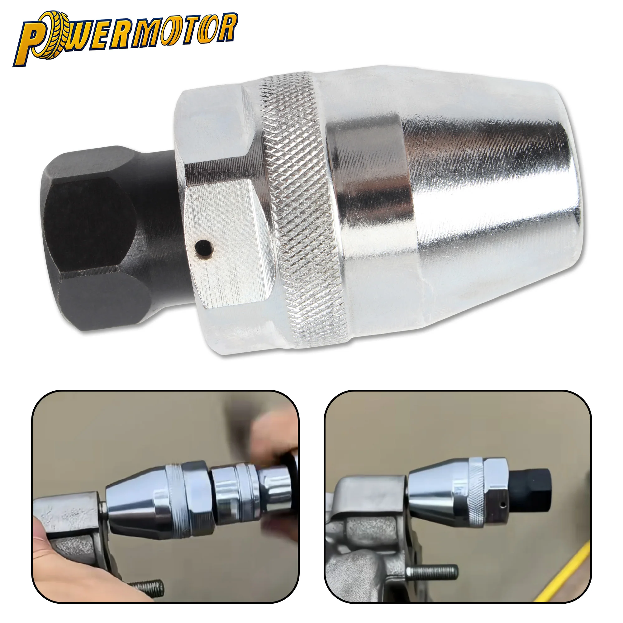 Universal 3/8" Bolt and Stud Extractor Stud Remover Drive 6mm-13mm Removal Tool for Rusted Studs Painted Studs Fastening Screws
Universal 3/8" Bolt and Stud Extractor Stud Remover Drive 6mm-13mm Removal Tool for Rusted Studs Painted Studs Fastening Screws