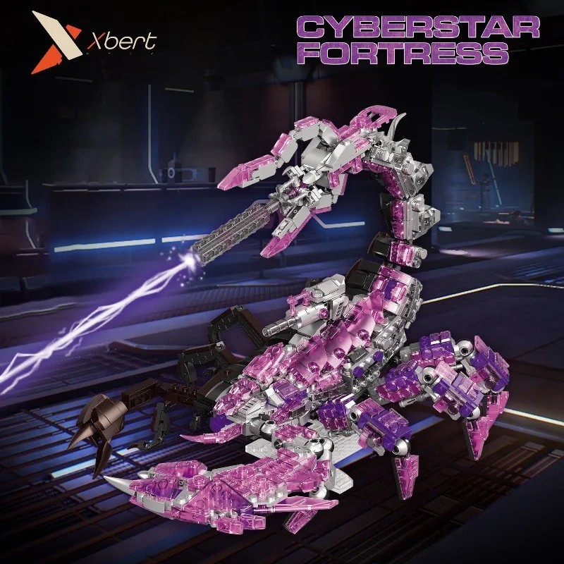 Cyber Scorpion Building Blocks - Interactive Half-Mechanical Insect Model for Kids' Creative Play
Cyber Scorpion Building Blocks - Interactive Half-Mechanical Insect Model for Kids' Creative Play
