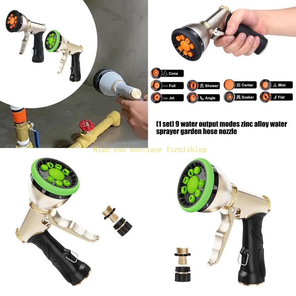 L9NB Professional Watering Nozzle High Pressures Water Sprays Nozzles Ergonomic Grip
L9NB Professional Watering Nozzle High Pressures Water Sprays Nozzles Ergonomic Grip
