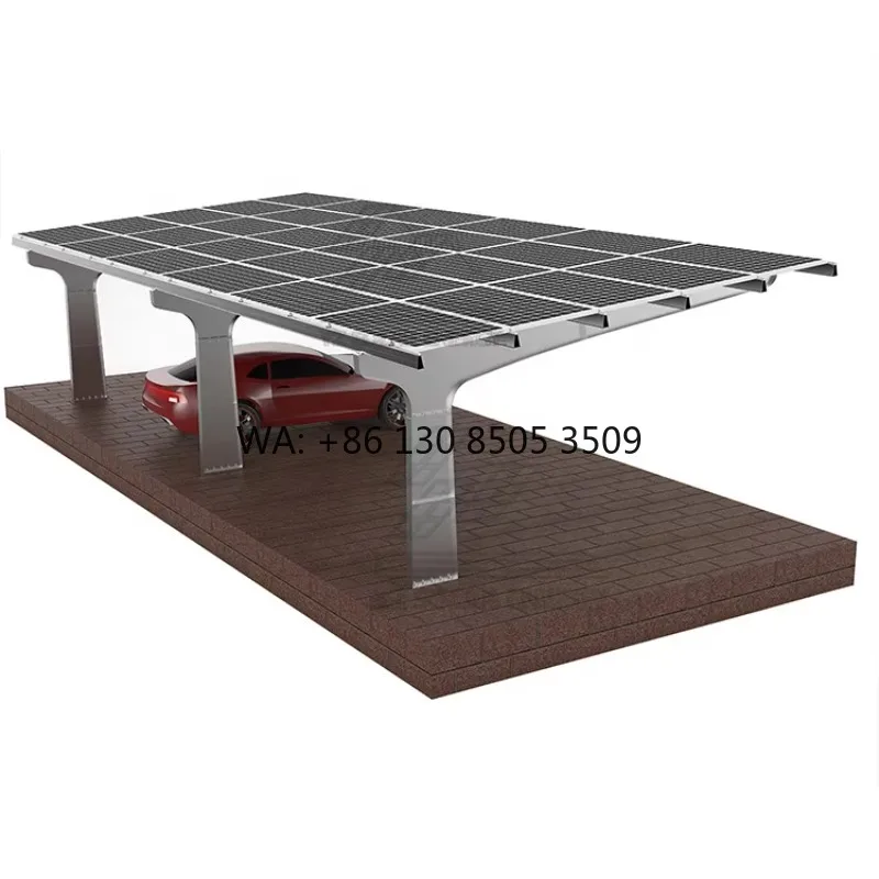 CE Wholesale Modern Carport Designs Structure Solar Steel Carport Structure Installation Solar Powered Carport System
CE Wholesale Modern Carport Designs Structure Solar Steel Carport Structure Installation Solar Powered Carport System