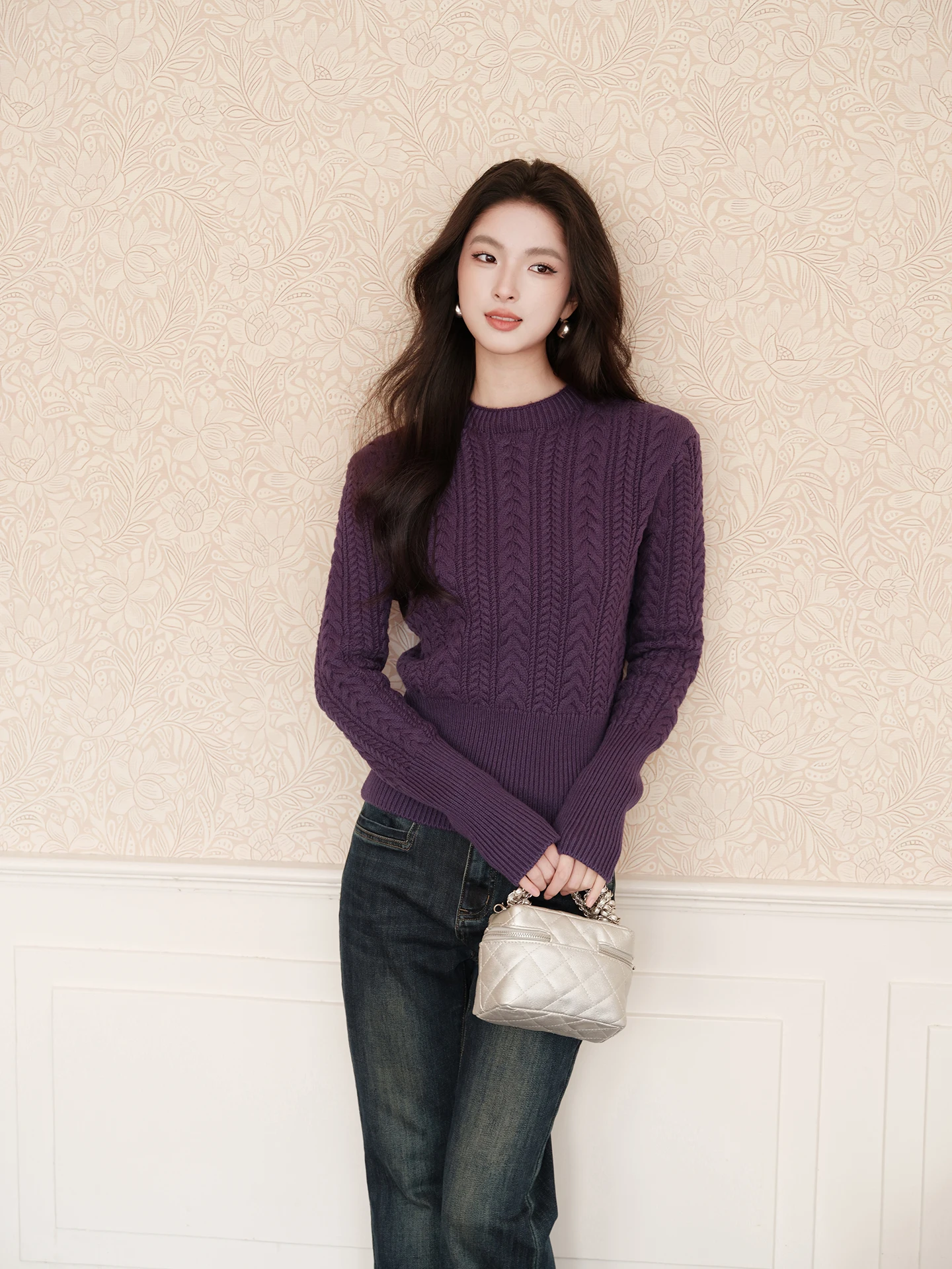 FT GUOGE Women's Purple Sweater Slim Fit Warmth Commute Sle Long Sve Autumn Winter New Arrival Vintage Beautiful Top
FT GUOGE Women's Purple Sweater Slim Fit Warmth Commute Sle Long Sve Autumn Winter New Arrival Vintage Beautiful Top