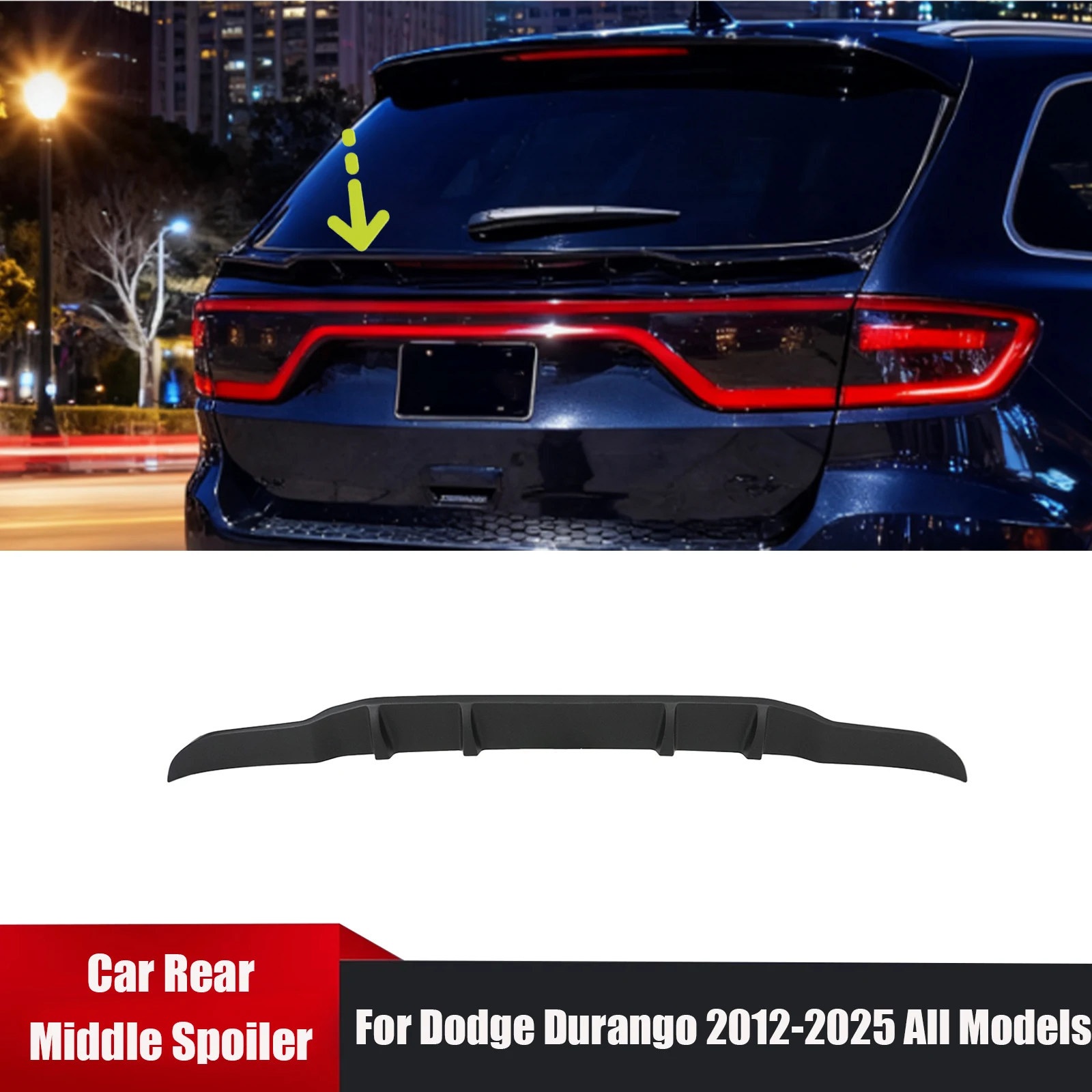 Для Dodge Durango 2012-2025 все модели задний средний спойлер крыло багажника глянцевый черный стиль из углеродного волокна автомобильные аксессуары сплиттер
Для Dodge Durango 2012-2025 все модели задний средний спойлер крыло багажника глянцевый черный стиль из углеродного волокна автомобильные аксессуары сплиттер
