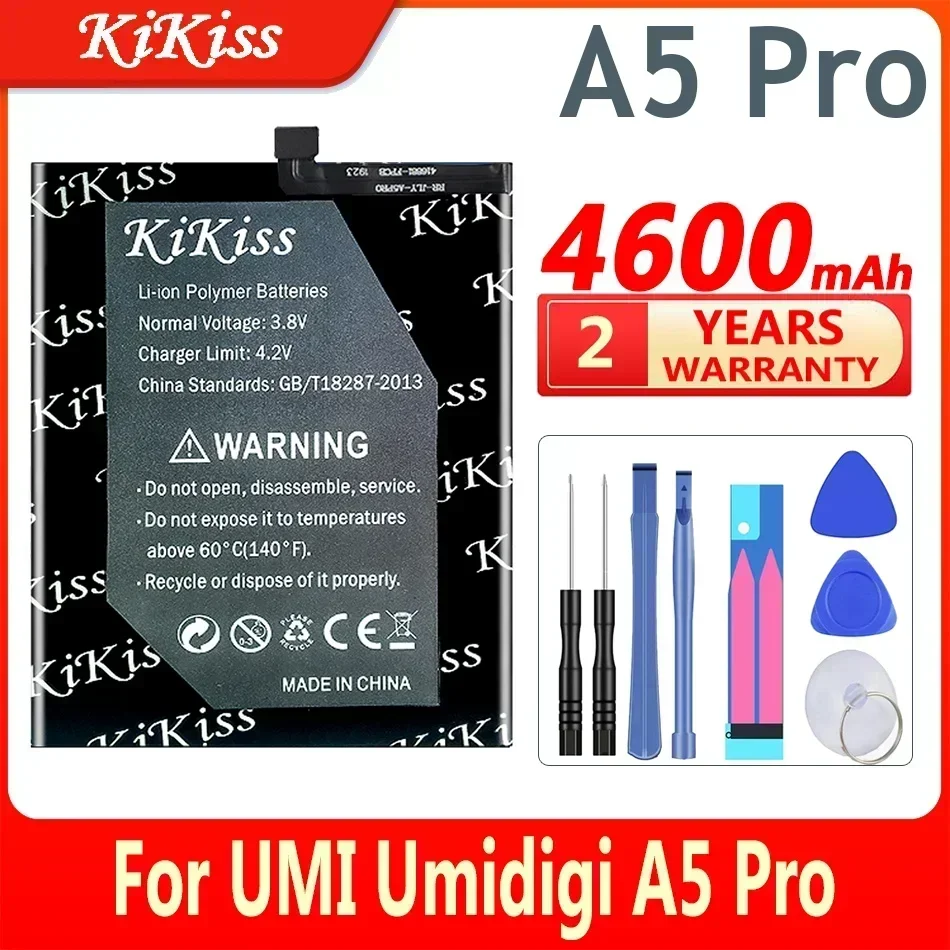 Аккумулятор 4600 мАч для UMI Umidigi A5 Pro A5Pro, сменные аккумуляторы для сотового телефона UMI Umidigi A 5 Pro + инструменты
Аккумулятор 4600 мАч для UMI Umidigi A5 Pro A5Pro, сменные аккумуляторы для сотового телефона UMI Umidigi A 5 Pro + инструменты