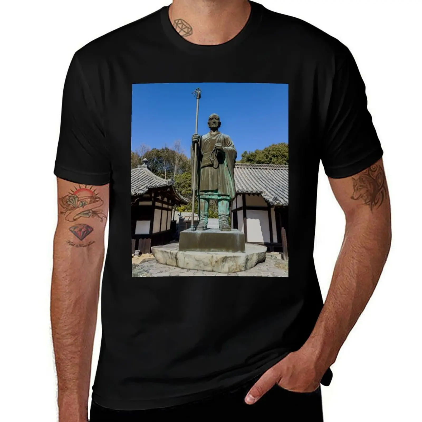 Temple 52 - Taisan-ji - Kukai Statue T-Shirt customs graphic shirts new edition for a boy men tshirt
Temple 52 - Taisan-ji - Kukai Statue T-Shirt customs graphic shirts new edition for a boy men tshirt