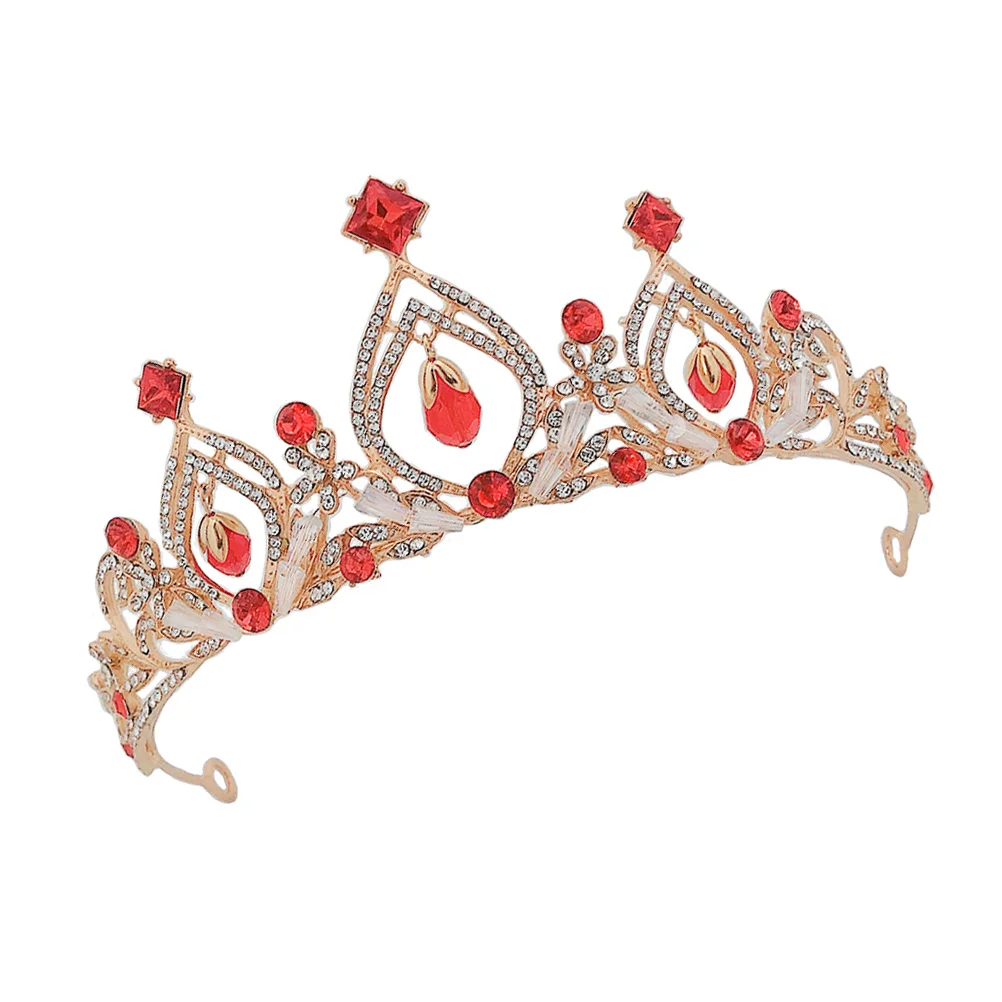 Children Crown Girls Birthday Headdress Red Kids Crystal Headb Lightweight Comfortable Accessories Prom Celebration Holiday
Children Crown Girls Birthday Headdress Red Kids Crystal Headb Lightweight Comfortable Accessories Prom Celebration Holiday