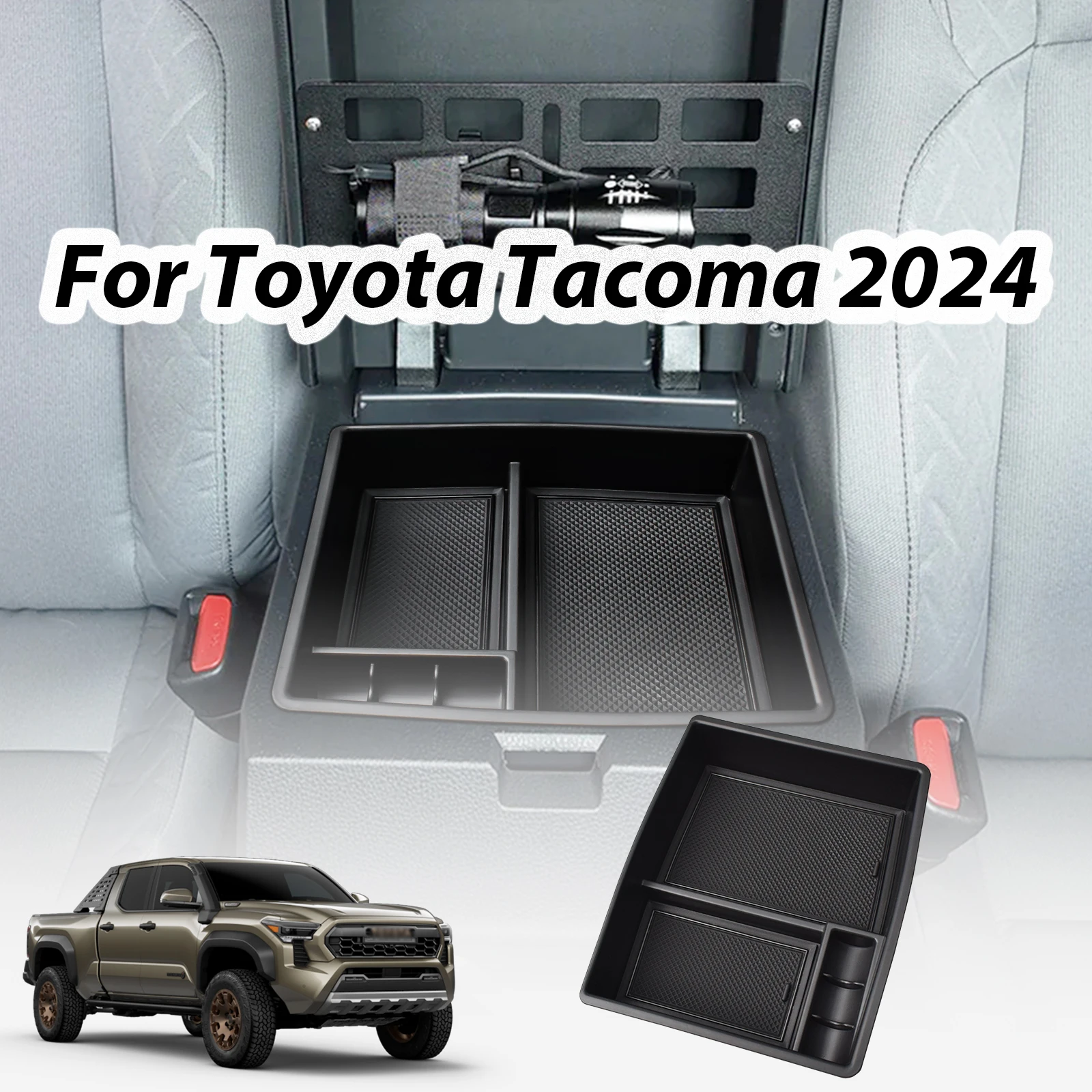 Center Console Tray For Toyota Tacoma 2024 Armrest Box Storage Organizer Center Console ABS Accessories Car Storage Interior Box
Center Console Tray For Toyota Tacoma 2024 Armrest Box Storage Organizer Center Console ABS Accessories Car Storage Interior Box