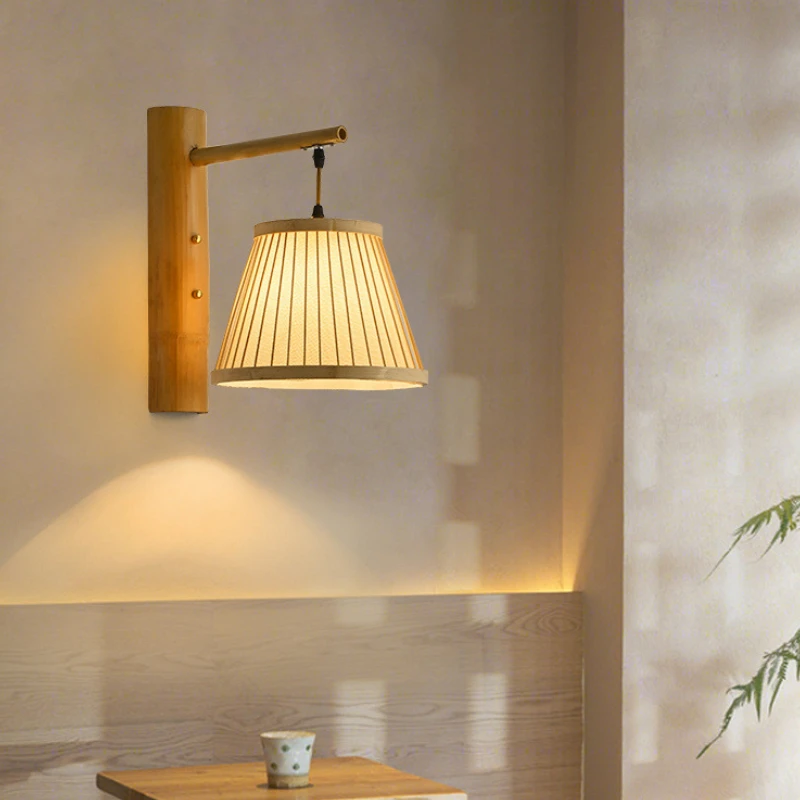 Bamboo woven bamboo art wall lamp new Chinese style B & B restaurant hotel stairs balcony
Bamboo woven bamboo art wall lamp new Chinese style B & B restaurant hotel stairs balcony