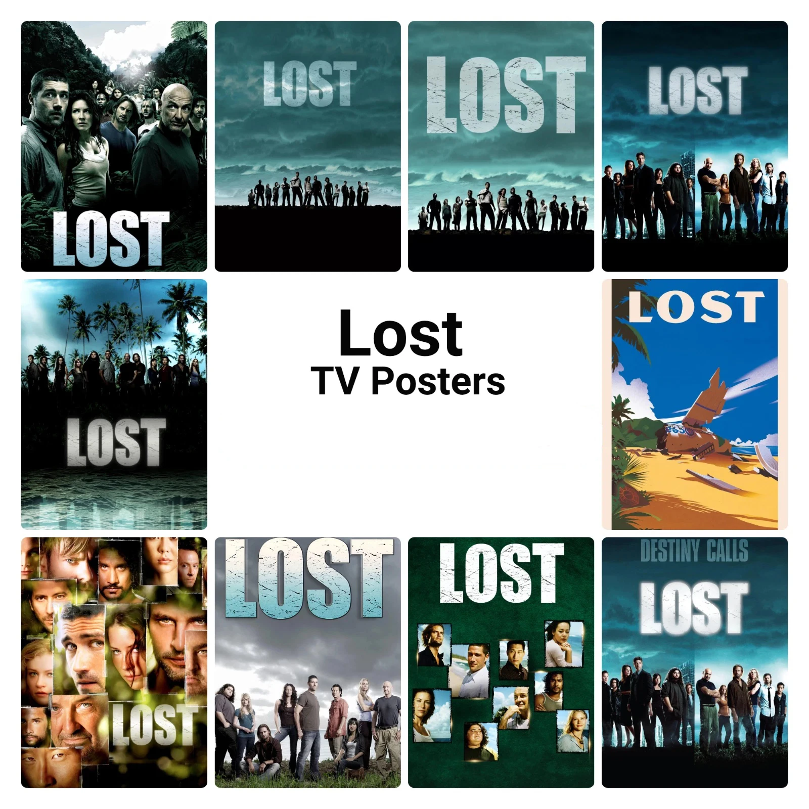 Lost (2004) TV Show, Print Art Canvas Poster,Living Room , Home Wall Decor Picture
Lost (2004) TV Show, Print Art Canvas Poster,Living Room , Home Wall Decor Picture