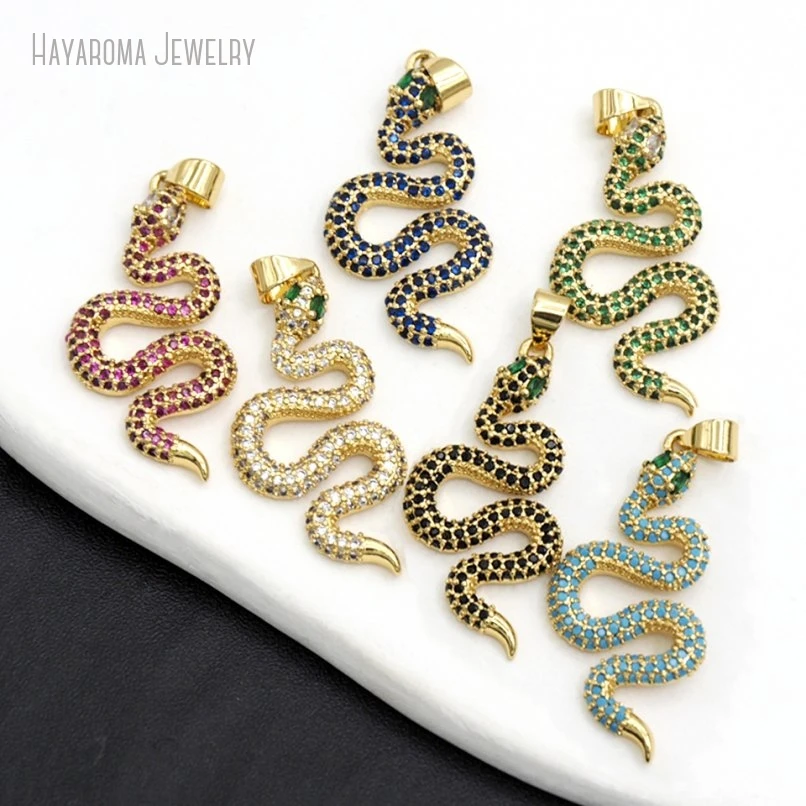 2Pcs Wholesale Animal Snake Copper Invisible Setting Metal Cubic Zirconia Jewelry Gold Color Pendant PM52014
2Pcs Wholesale Animal Snake Copper Invisible Setting Metal Cubic Zirconia Jewelry Gold Color Pendant PM52014