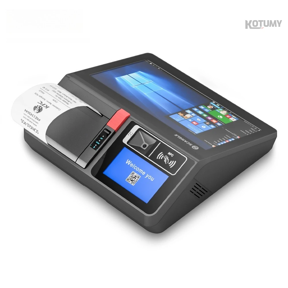 11.6-inch foreign trade touch cash register with 80 printer multifunctional intelligent POS terminal
11.6-inch foreign trade touch cash register with 80 printer multifunctional intelligent POS terminal