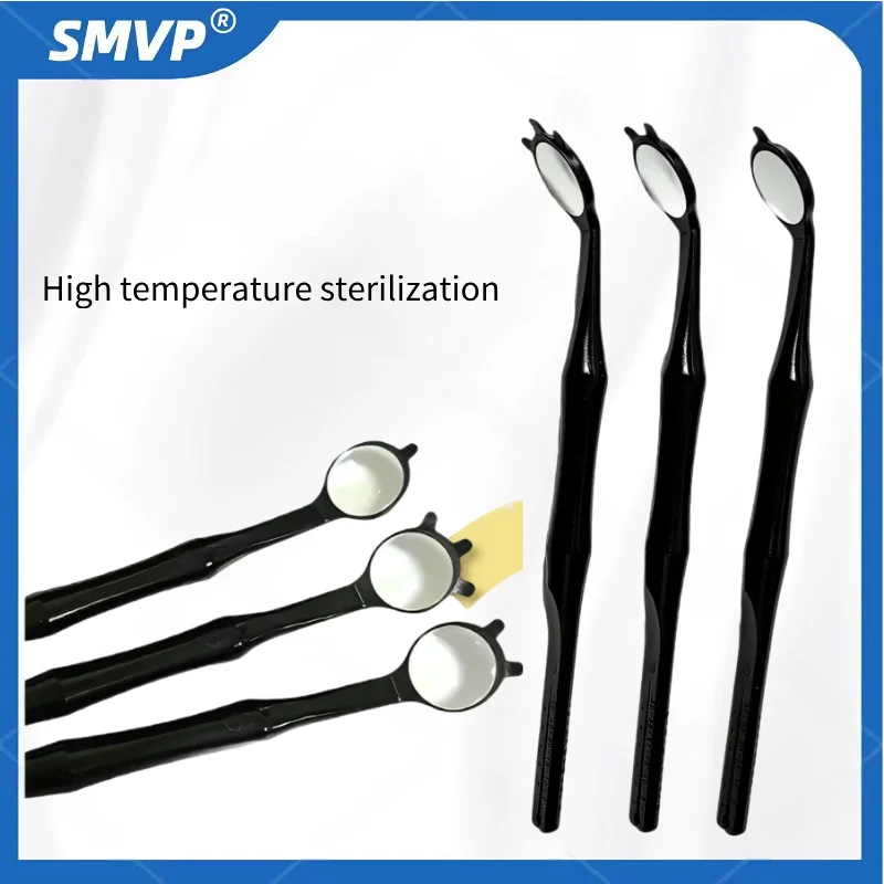 High-quality dental materials, ultra-high definition and high pressure sterilization, reusable single-sided oral mirror
High-quality dental materials, ultra-high definition and high pressure sterilization, reusable single-sided oral mirror