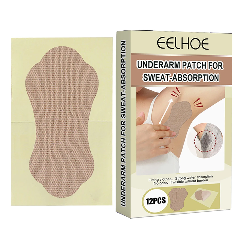 12pcs Armpit Sweat Absorbent Pad Absorbing Sweat Armpit Sweat Patches for Women Men Strong Anti Perspiration Foot Sticker Patch
12pcs Armpit Sweat Absorbent Pad Absorbing Sweat Armpit Sweat Patches for Women Men Strong Anti Perspiration Foot Sticker Patch