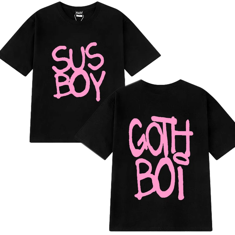 Hot sale Lil Peep Sus Boy Hip Hop Printed T shirt 2024 Unisex Fashion Y2k streetwear Men Women 100% Cotton short sleeve T-shirts
Hot sale Lil Peep Sus Boy Hip Hop Printed T shirt 2024 Unisex Fashion Y2k streetwear Men Women 100% Cotton short sleeve T-shirts