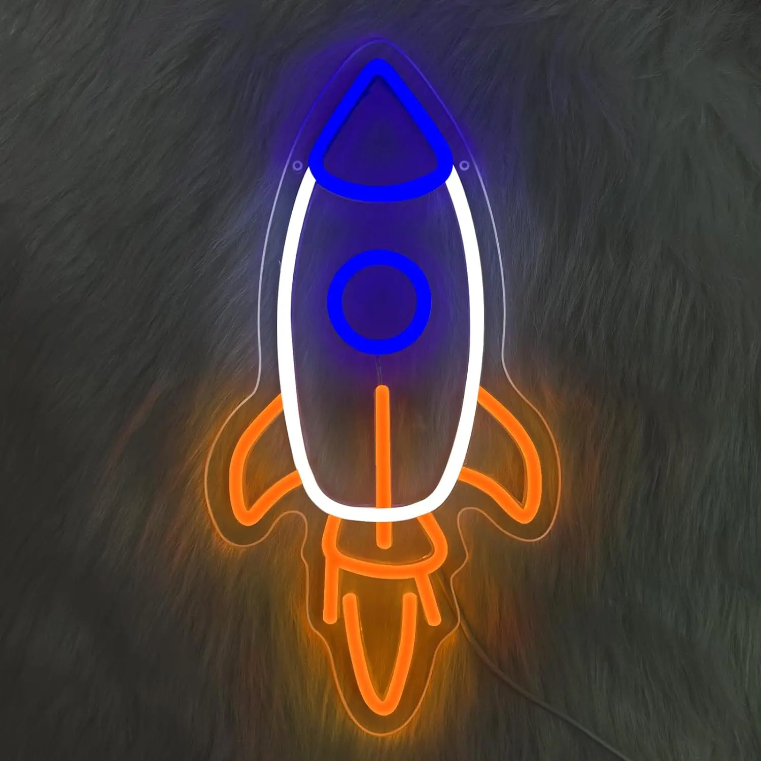 Rocket Neon Sign USB Powered LED Neon Light for Kids Room Gaming Room Club Bedroom Decoration Birthday Gifts Art Wall Light
Rocket Neon Sign USB Powered LED Neon Light for Kids Room Gaming Room Club Bedroom Decoration Birthday Gifts Art Wall Light