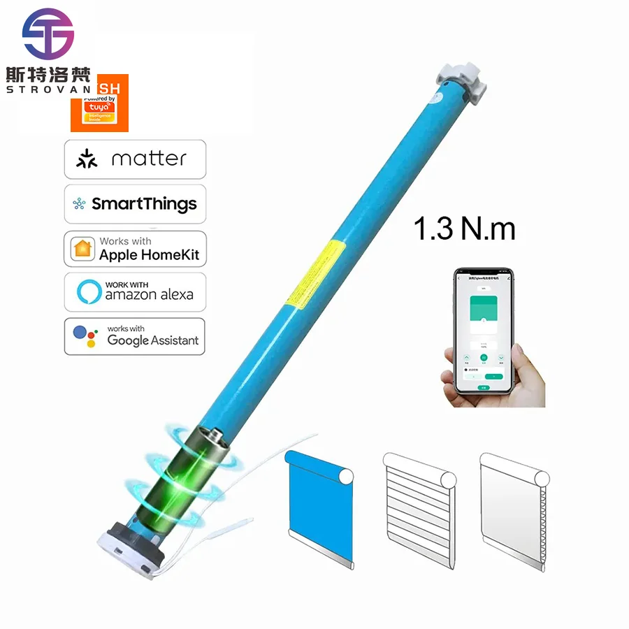 STLF Mini Tuya Matter 6kg Load 1.3N Modern Vertical Roller Blinds for Windows Zebra Fabric Electronic Hardware Rolling Sun Shade
STLF Mini Tuya Matter 6kg Load 1.3N Modern Vertical Roller Blinds for Windows Zebra Fabric Electronic Hardware Rolling Sun Shade