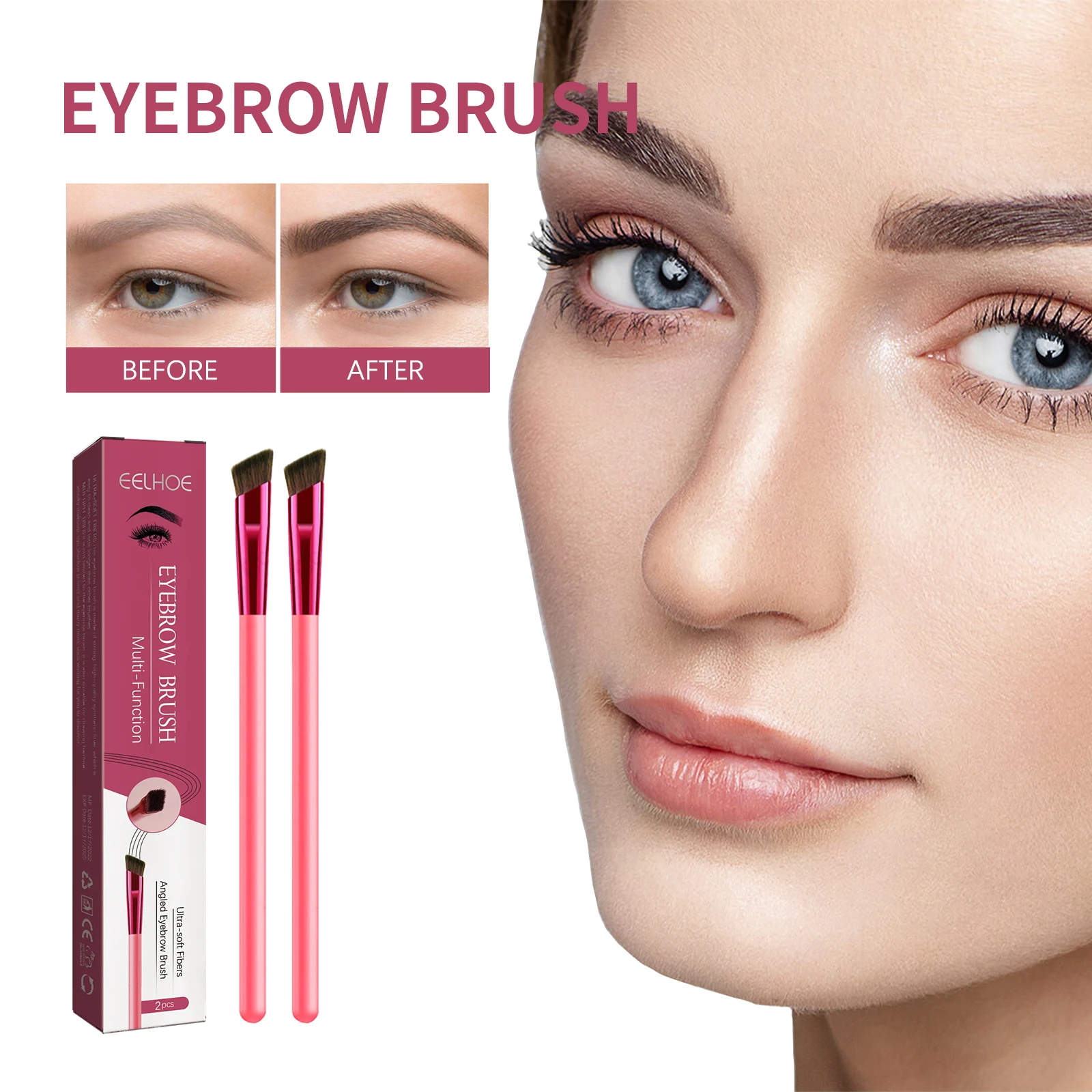 Multifunctional Eyebrow Brush Makeup Kit Stereo Wild Eyebrow Concealer Brush Bangle Portable Natural Hair Line Eyebrow Pencil
Multifunctional Eyebrow Brush Makeup Kit Stereo Wild Eyebrow Concealer Brush Bangle Portable Natural Hair Line Eyebrow Pencil