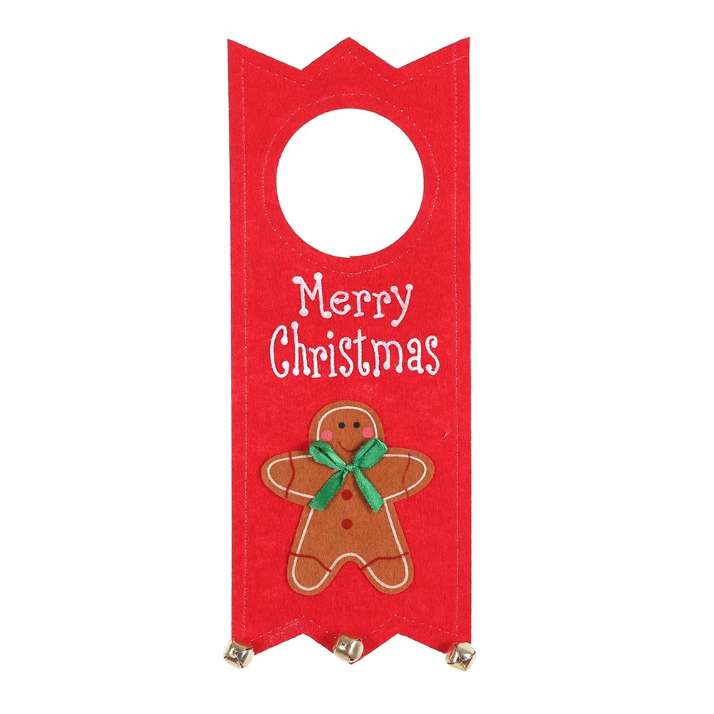 1pc Gingerbread Man Christmas Door Hanger Doorknob Pendant Holiday Decoration Home Party Xmas Tree Ornament Wind Chime Decor
1pc Gingerbread Man Christmas Door Hanger Doorknob Pendant Holiday Decoration Home Party Xmas Tree Ornament Wind Chime Decor