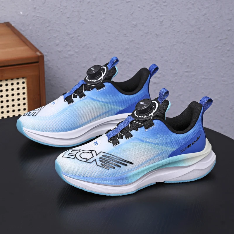 Reinforced Toe Boys Running Shoes Summer Vent Mesh Anti-slip Wearproof Footwear for Outdoor Sport Competitions
Reinforced Toe Boys Running Shoes Summer Vent Mesh Anti-slip Wearproof Footwear for Outdoor Sport Competitions