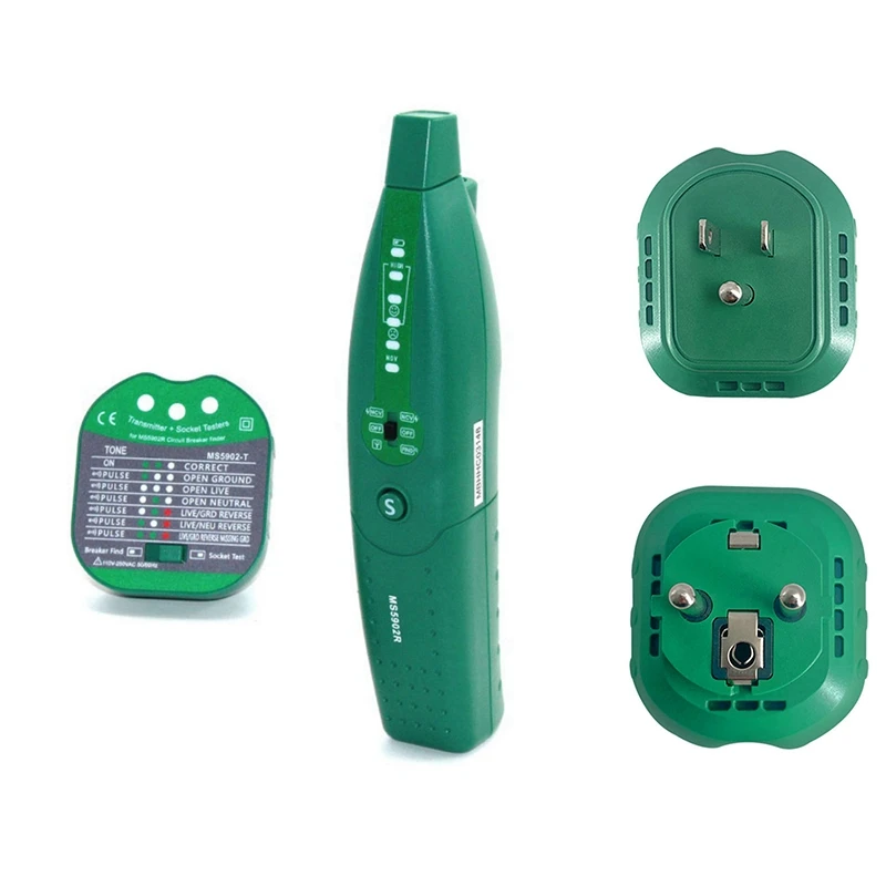 2025 New MS5902R Circuit Breaker Finder Automatic Fuse Socket Tester Wire Short Circuit Fuse Detector Discriminator
2025 New MS5902R Circuit Breaker Finder Automatic Fuse Socket Tester Wire Short Circuit Fuse Detector Discriminator