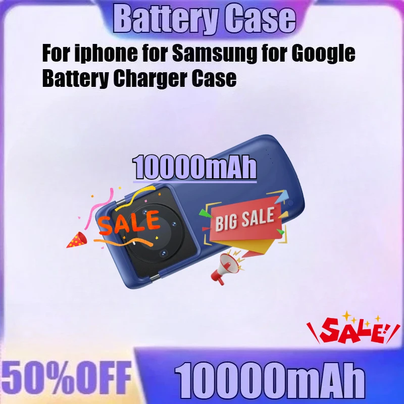 For Iphone Battery Charger Case Adjustable Cover Universal Battery Charger Case for Samsung For Google Power Bank 10000mAh
For Iphone Battery Charger Case Adjustable Cover Universal Battery Charger Case for Samsung For Google Power Bank 10000mAh