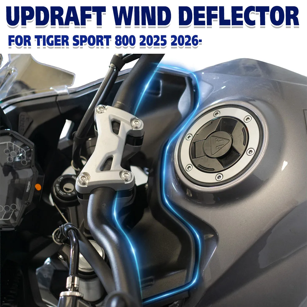For Tiger Sport800 TIGER800 Cockpit Fairing Cover Updraft Wind Deflector Motorcycle Accessories Tiger Sport 800 2025-2026-
For Tiger Sport800 TIGER800 Cockpit Fairing Cover Updraft Wind Deflector Motorcycle Accessories Tiger Sport 800 2025-2026-