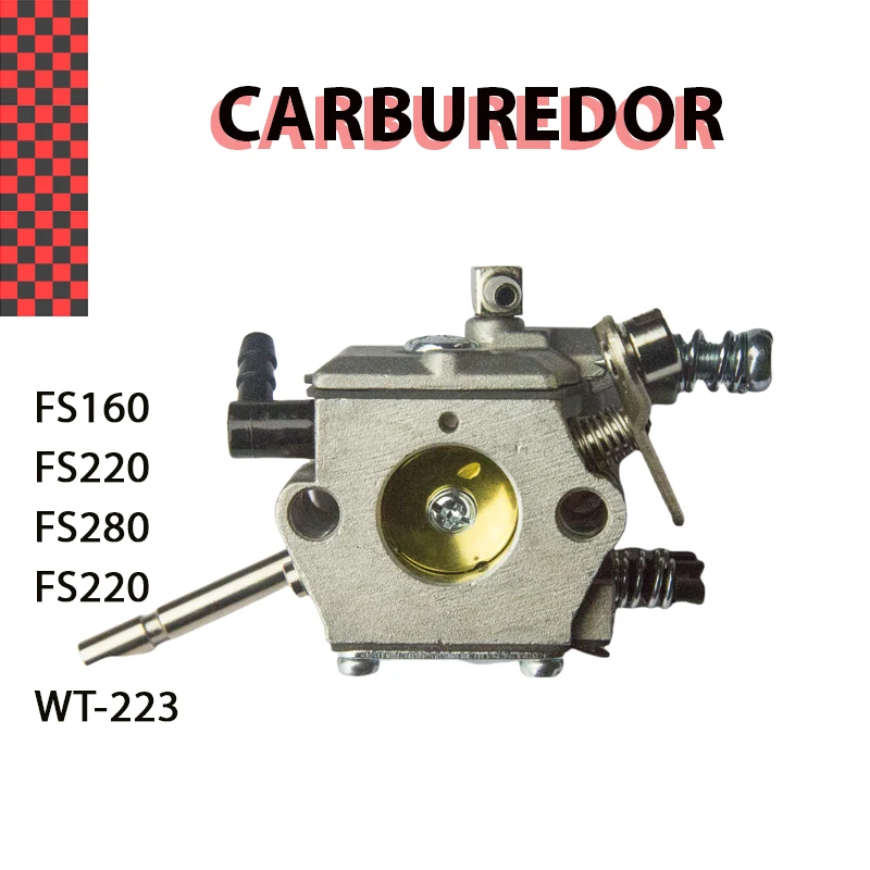 Карбюратор для STIHL FS160 FS220 FS280 FS220 Walbro WT-223 C15-51D C1S-S3G триммер кусторез
Карбюратор для STIHL FS160 FS220 FS280 FS220 Walbro WT-223 C15-51D C1S-S3G триммер кусторез