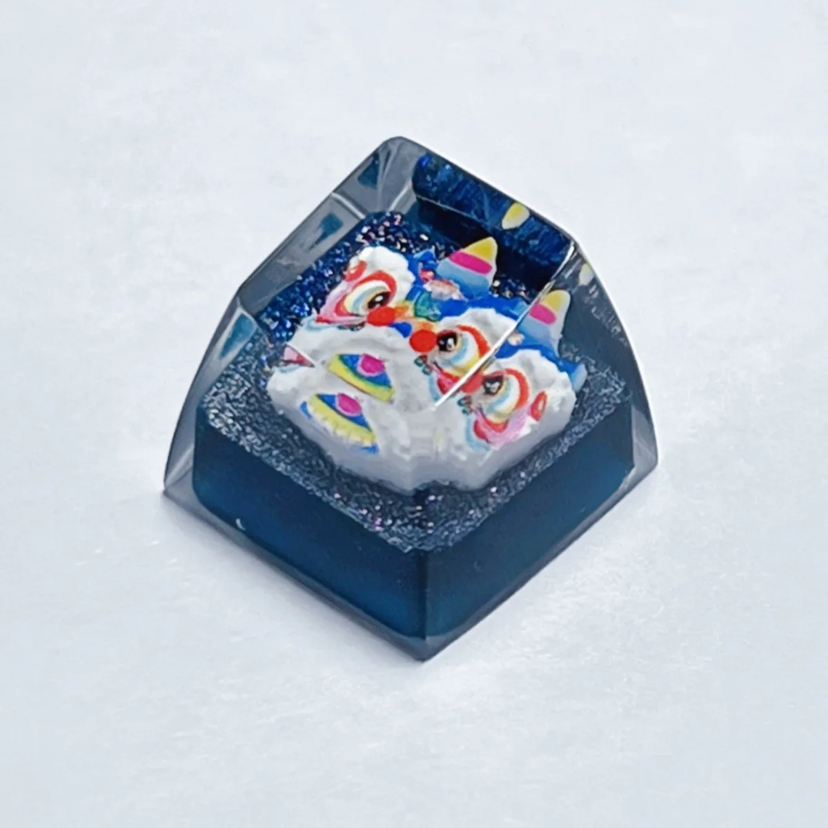 Epoxy transparent personalized national style lion dance keycap DIY cute three-dimensional handmade mechanical keyboard key cap
Epoxy transparent personalized national style lion dance keycap DIY cute three-dimensional handmade mechanical keyboard key cap