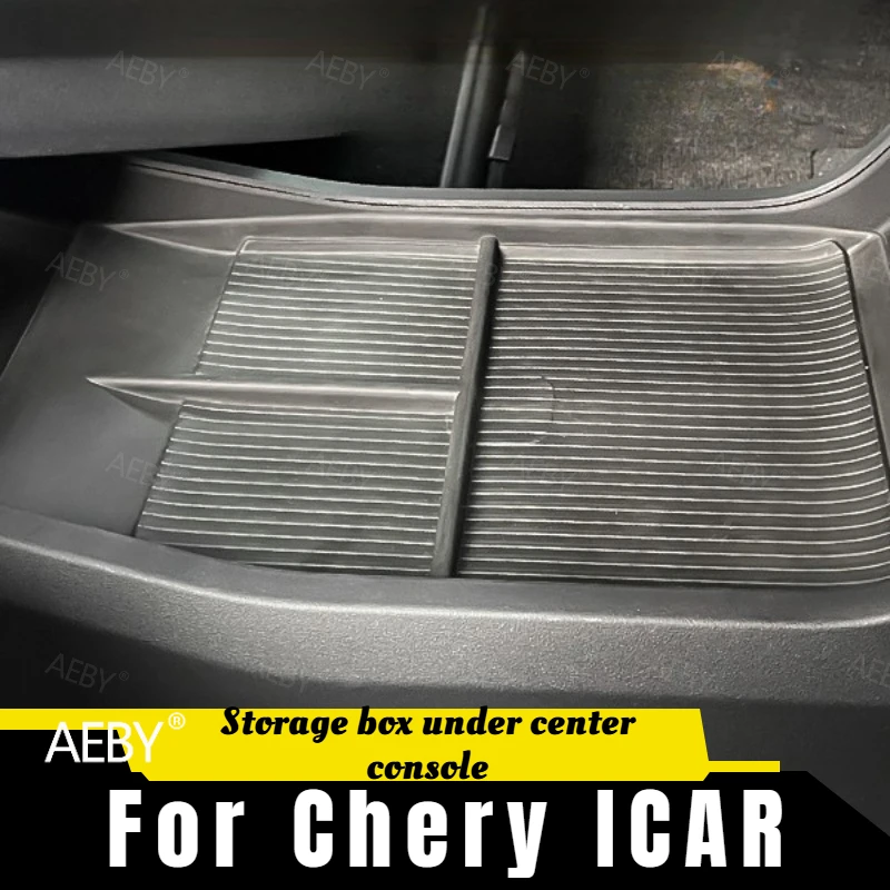AEBY For Chery ICAR Storage tray under center console,Lower class storage box anti-slip mat,Car interior accessories
AEBY For Chery ICAR Storage tray under center console,Lower class storage box anti-slip mat,Car interior accessories