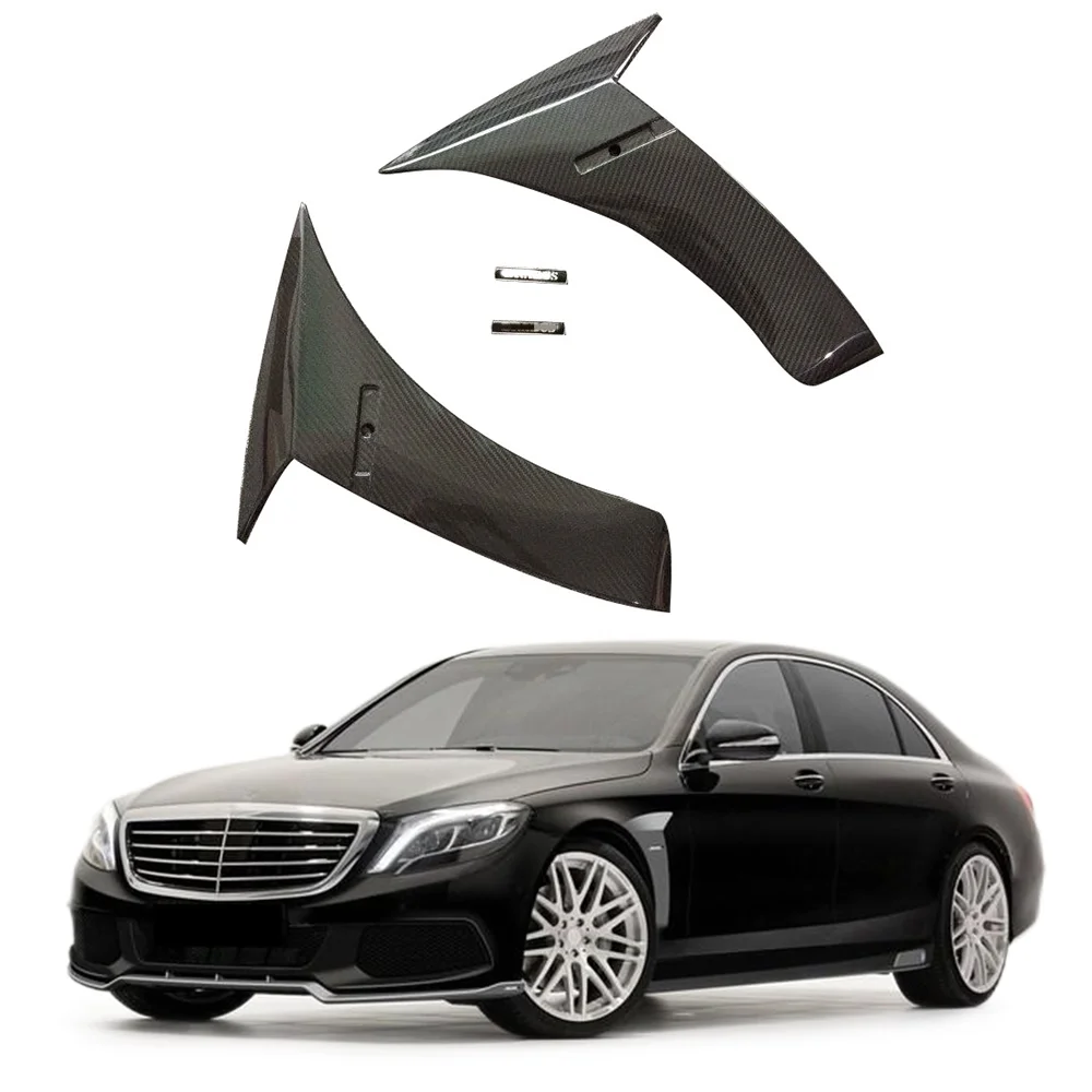 For 2014-2020 Year S Class W222 B Style DRY Carbon Fiber Side Fender Flare Air Vent Trim Fin Body Kit Car Accessory Auto Parts
For 2014-2020 Year S Class W222 B Style DRY Carbon Fiber Side Fender Flare Air Vent Trim Fin Body Kit Car Accessory Auto Parts