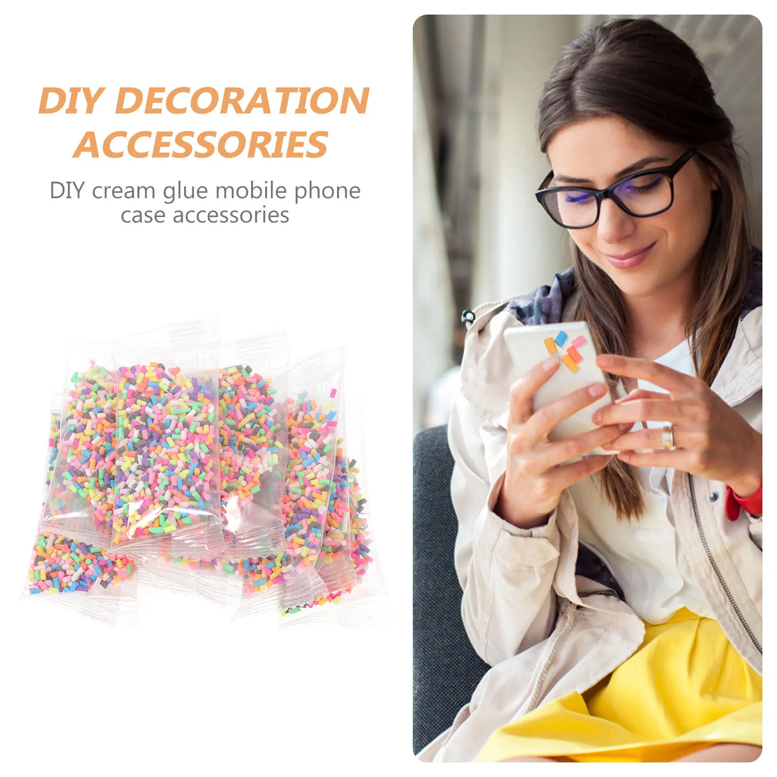 10 Bags Sugar Grain Chocolate Thread Soft Polymer Clay Diy Crafts Phone Case Accessories Decorative Charms Simulation Candy
10 Bags Sugar Grain Chocolate Thread Soft Polymer Clay Diy Crafts Phone Case Accessories Decorative Charms Simulation Candy