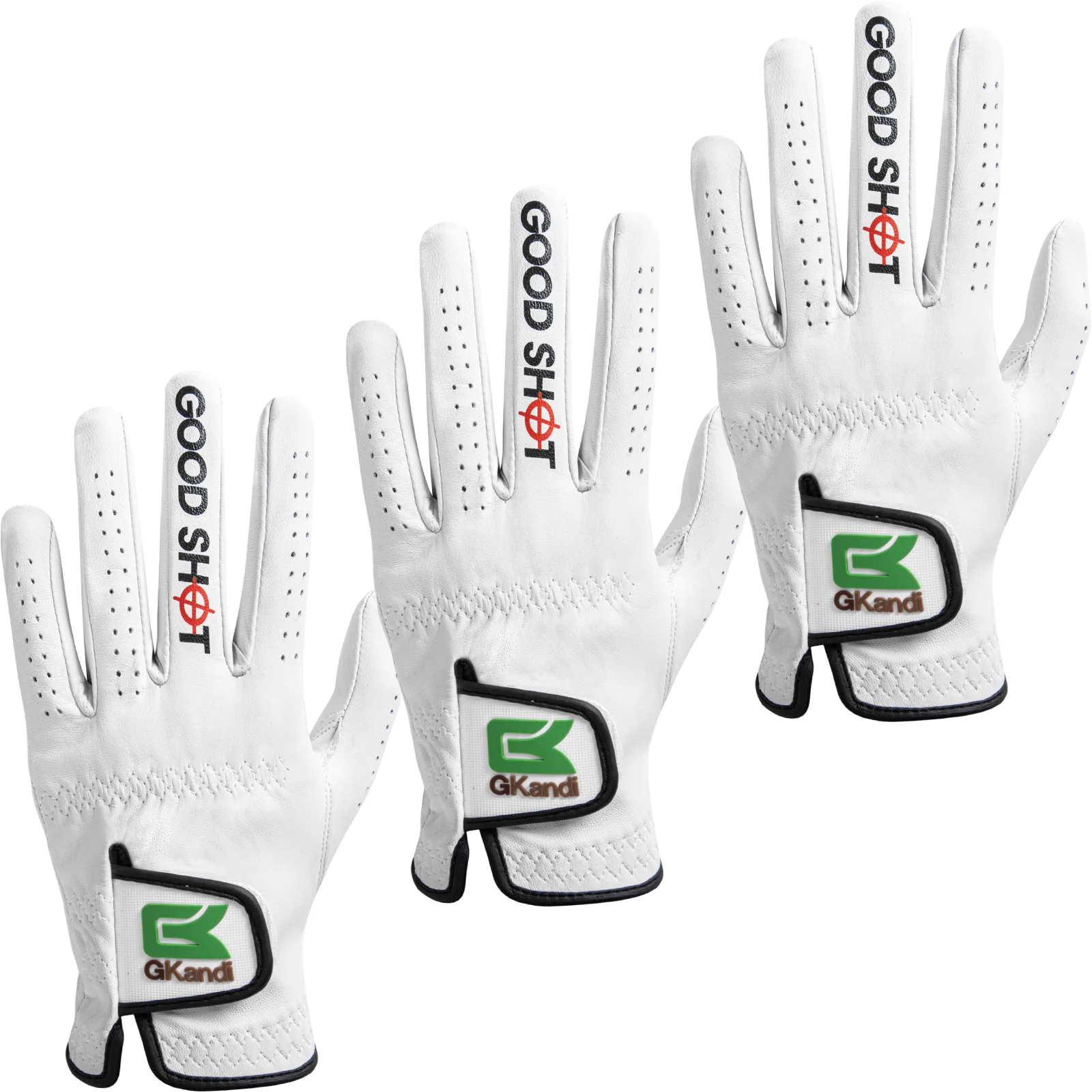 Cabretta Leather Golf Glove Left Hand for Men 3 Pack, Durable Anti-Blister Fit with Classic Solid Design for Right Handed Golfer
Cabretta Leather Golf Glove Left Hand for Men 3 Pack, Durable Anti-Blister Fit with Classic Solid Design for Right Handed Golfer