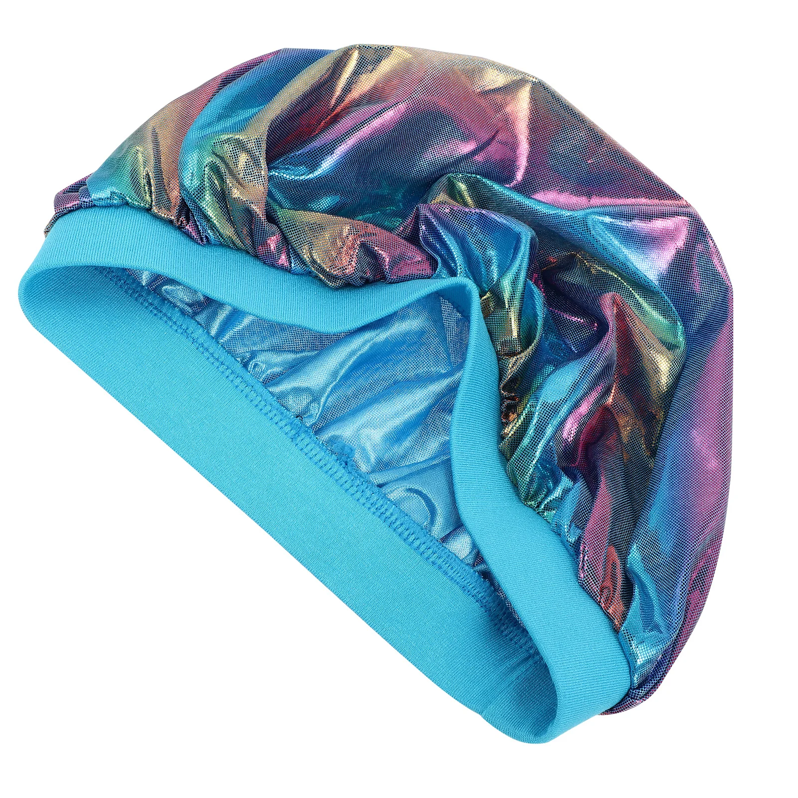 Laser Shower Cap Elastic Wide Band Waterproof Hair Wrap For Bathing Sleeping Spa Durable Polyester Bathroom Accessory
Laser Shower Cap Elastic Wide Band Waterproof Hair Wrap For Bathing Sleeping Spa Durable Polyester Bathroom Accessory