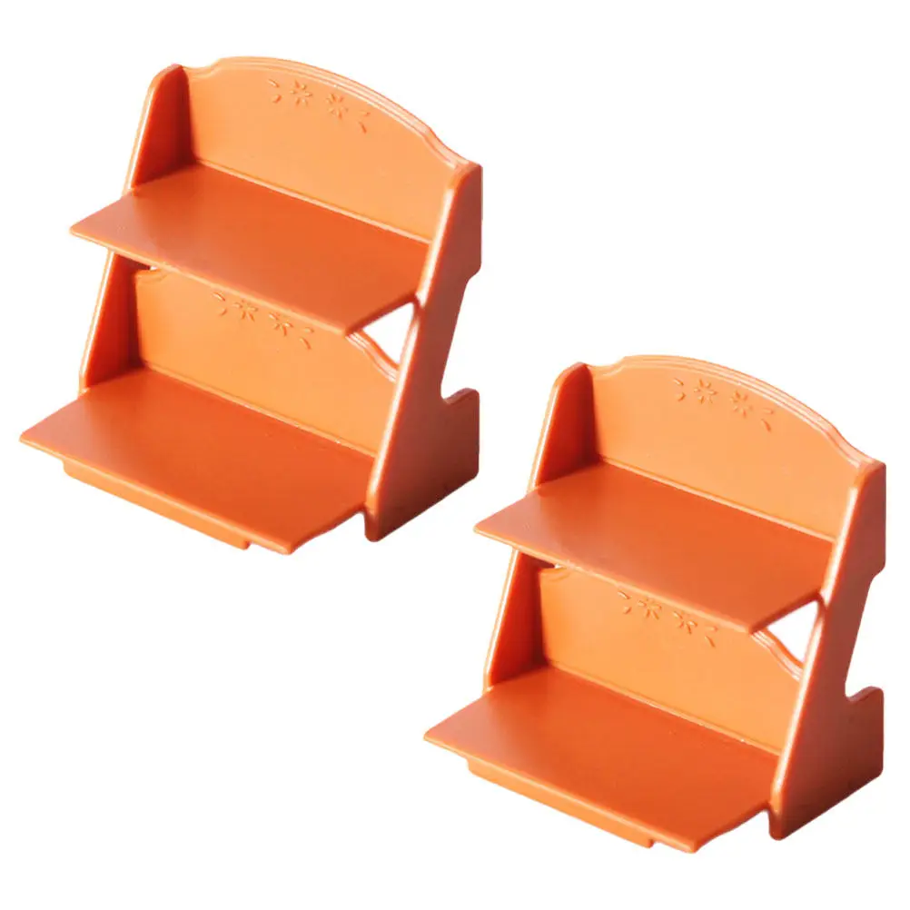 2Pcs Mini House Display Shelf 2-Tier Miniature Flower Stand Rack Fine Workmanship PP Material for Dollhouse Living Room Garden
2Pcs Mini House Display Shelf 2-Tier Miniature Flower Stand Rack Fine Workmanship PP Material for Dollhouse Living Room Garden
